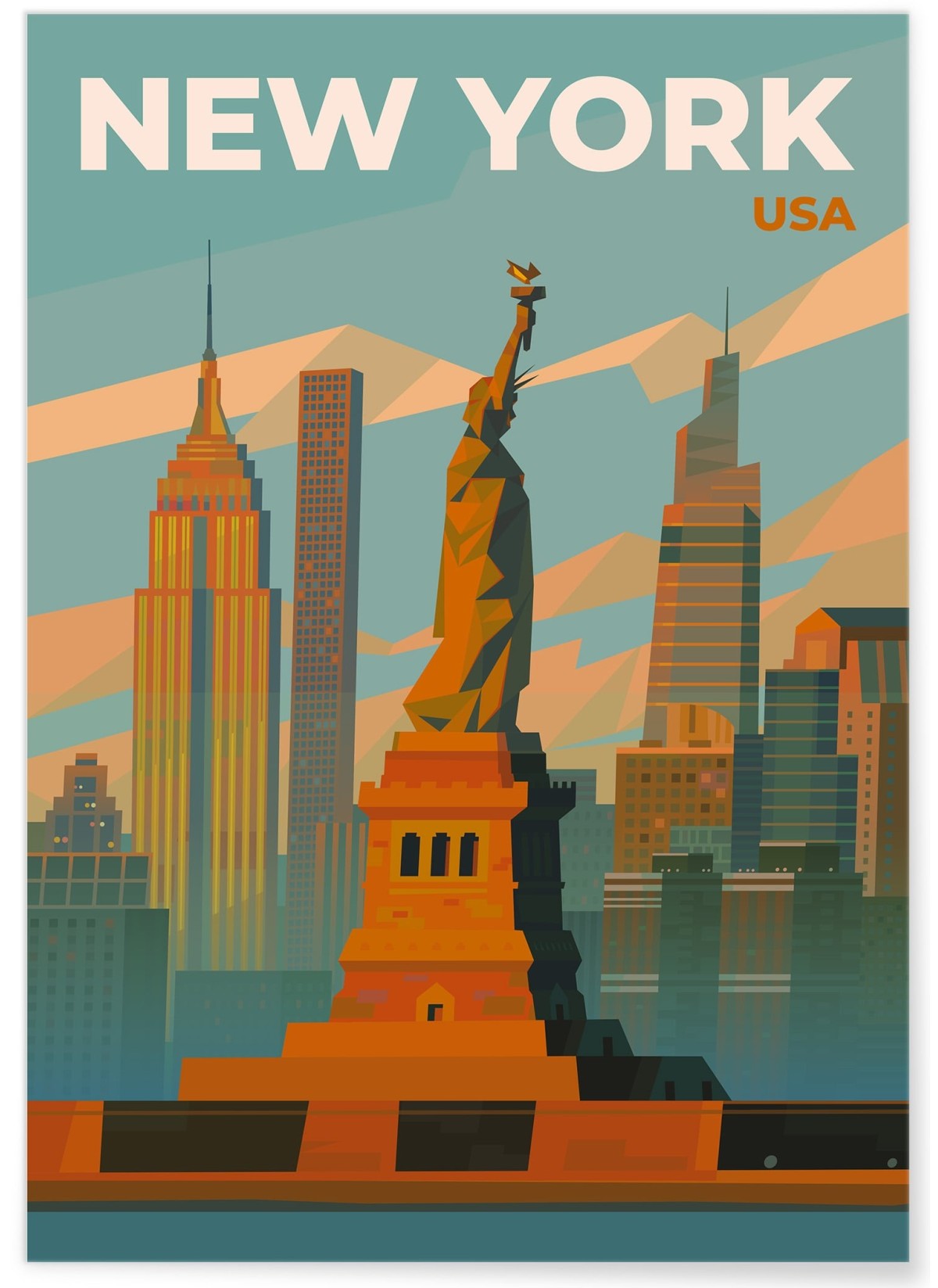 Affiche ville New York 4, L'AFFICHERIE