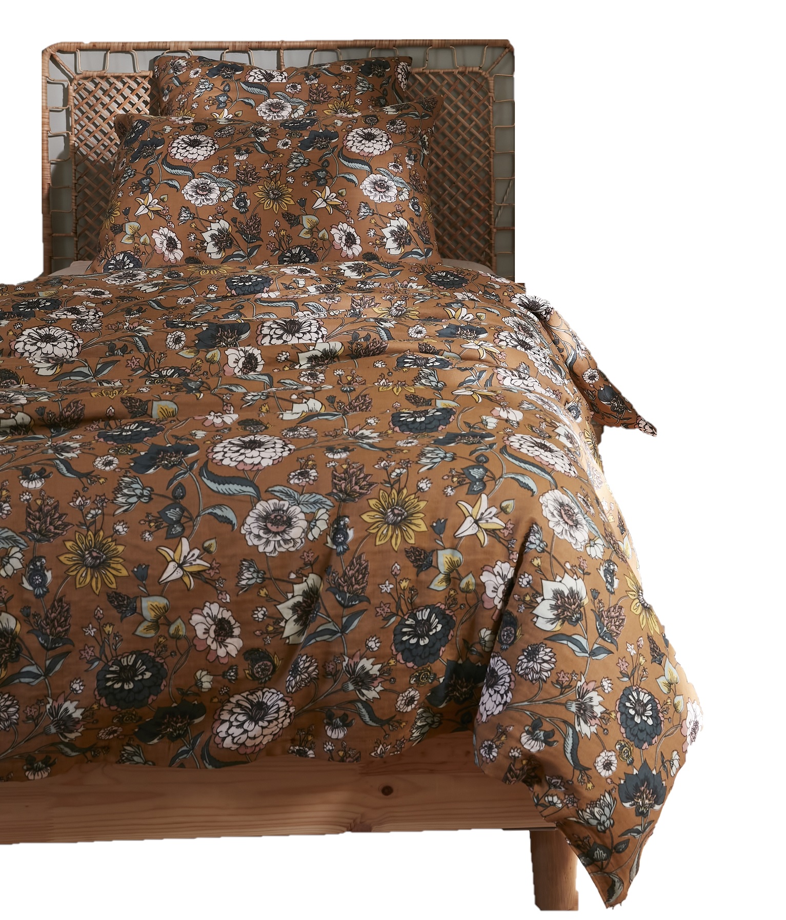 Housse de couette gaze de coton 140 x 200 Camelia, EDEN