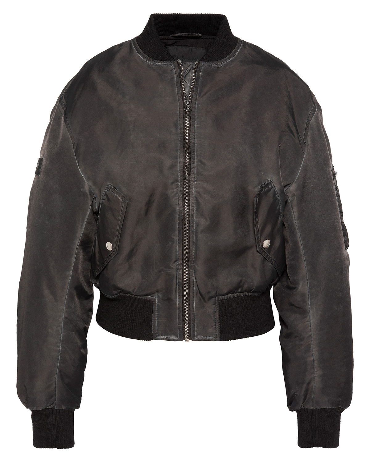 Bomber lavé oversize, SCHOTT