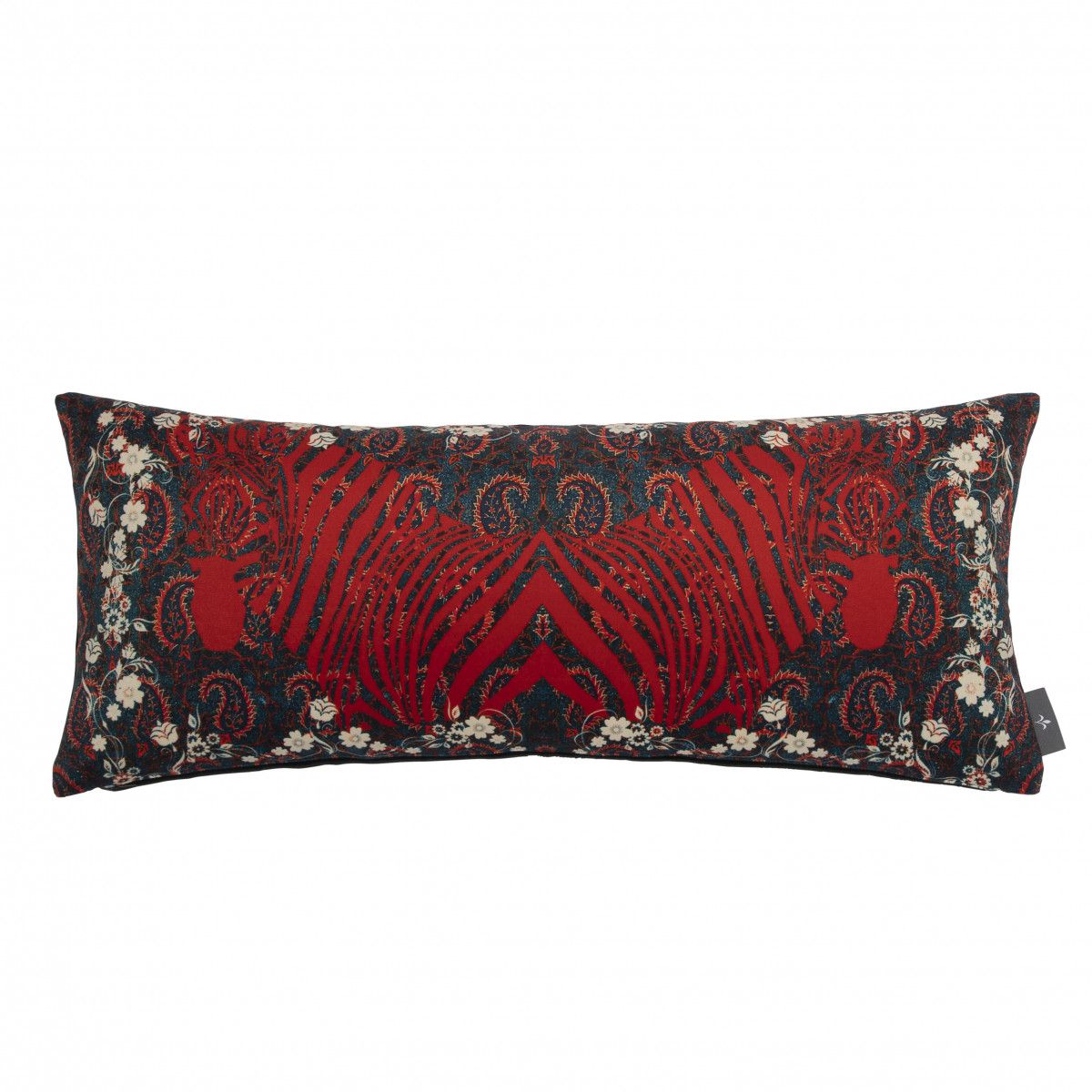 coussin zebra imprime sur velours made in france, france