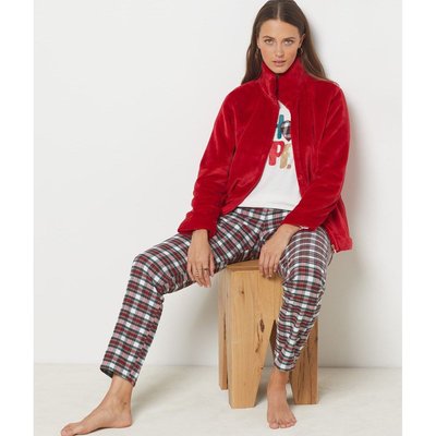 Pyjama 3 pièces avec veste polaire VIRGINIEN ETAM