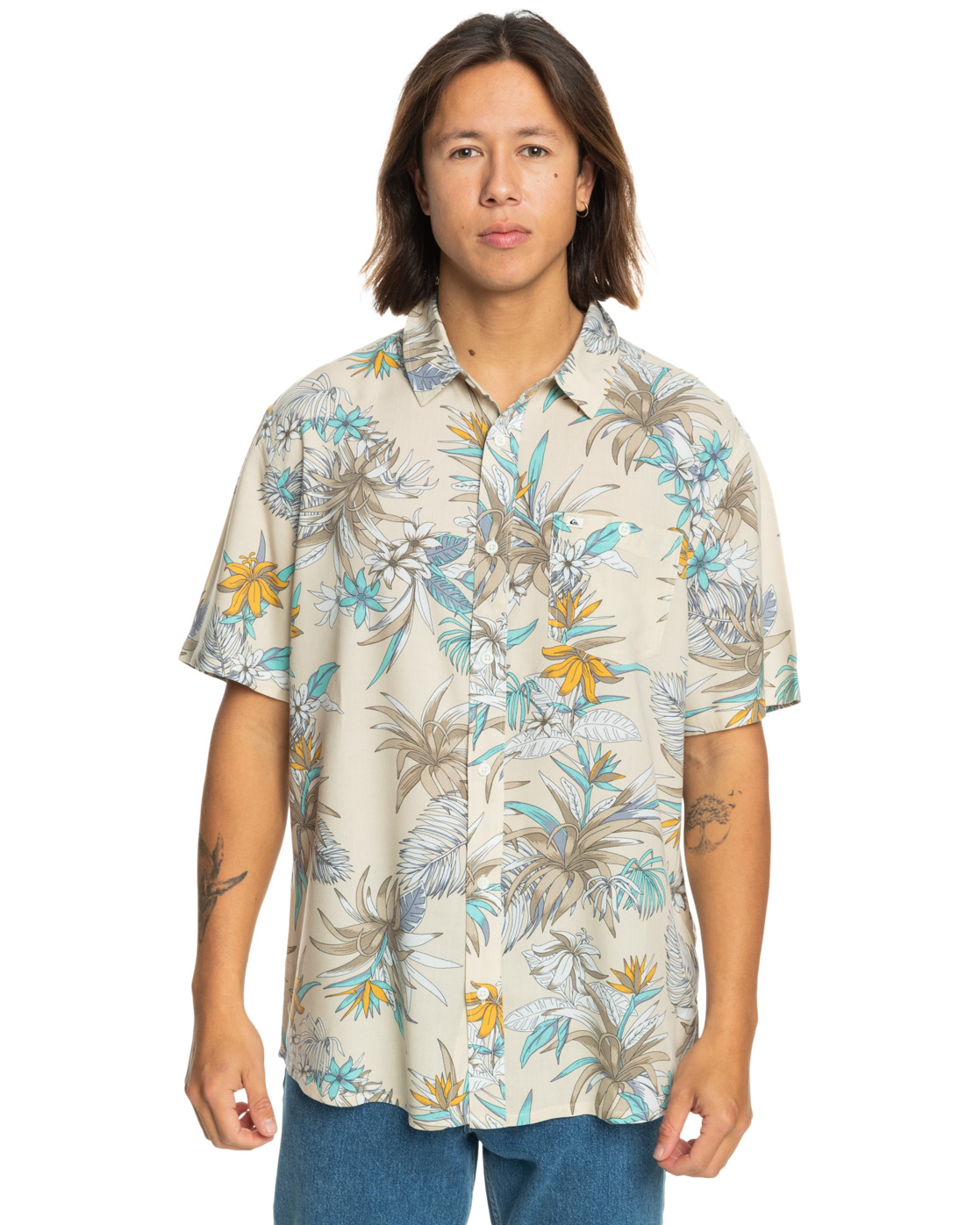 Chemise manches courtes LEMNAS, QUIKSILVER