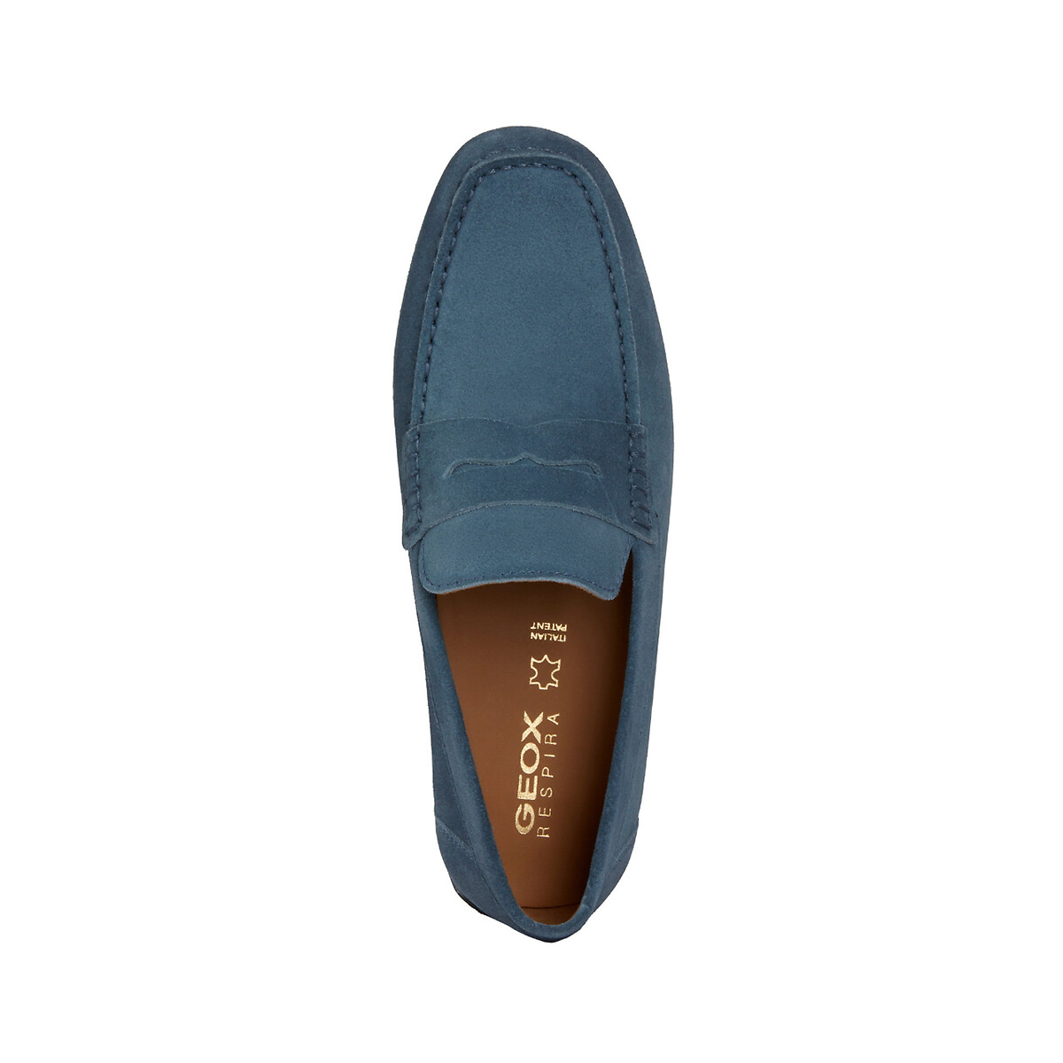 Geox blue suede clearance shoes