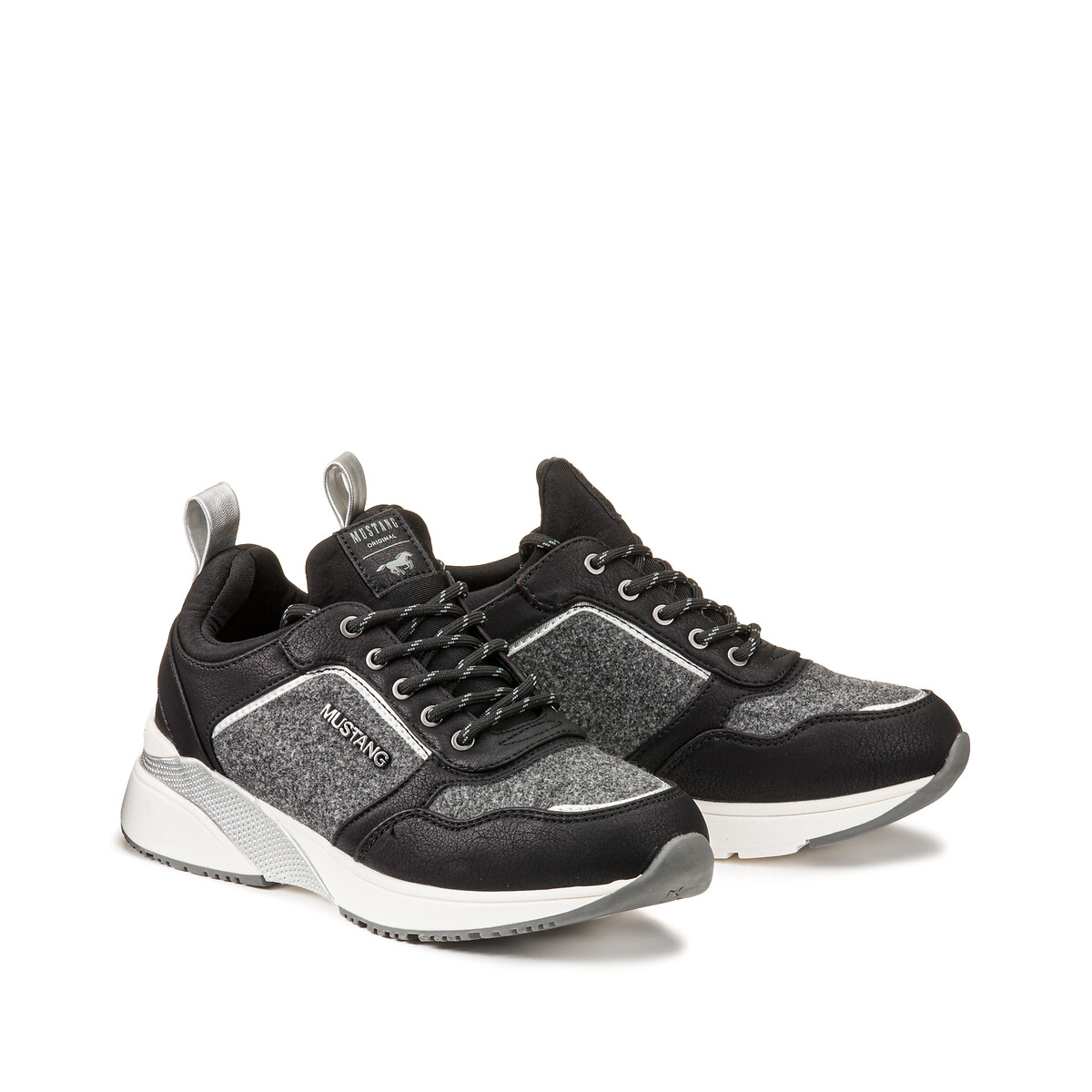 Mustang discount wedge trainers