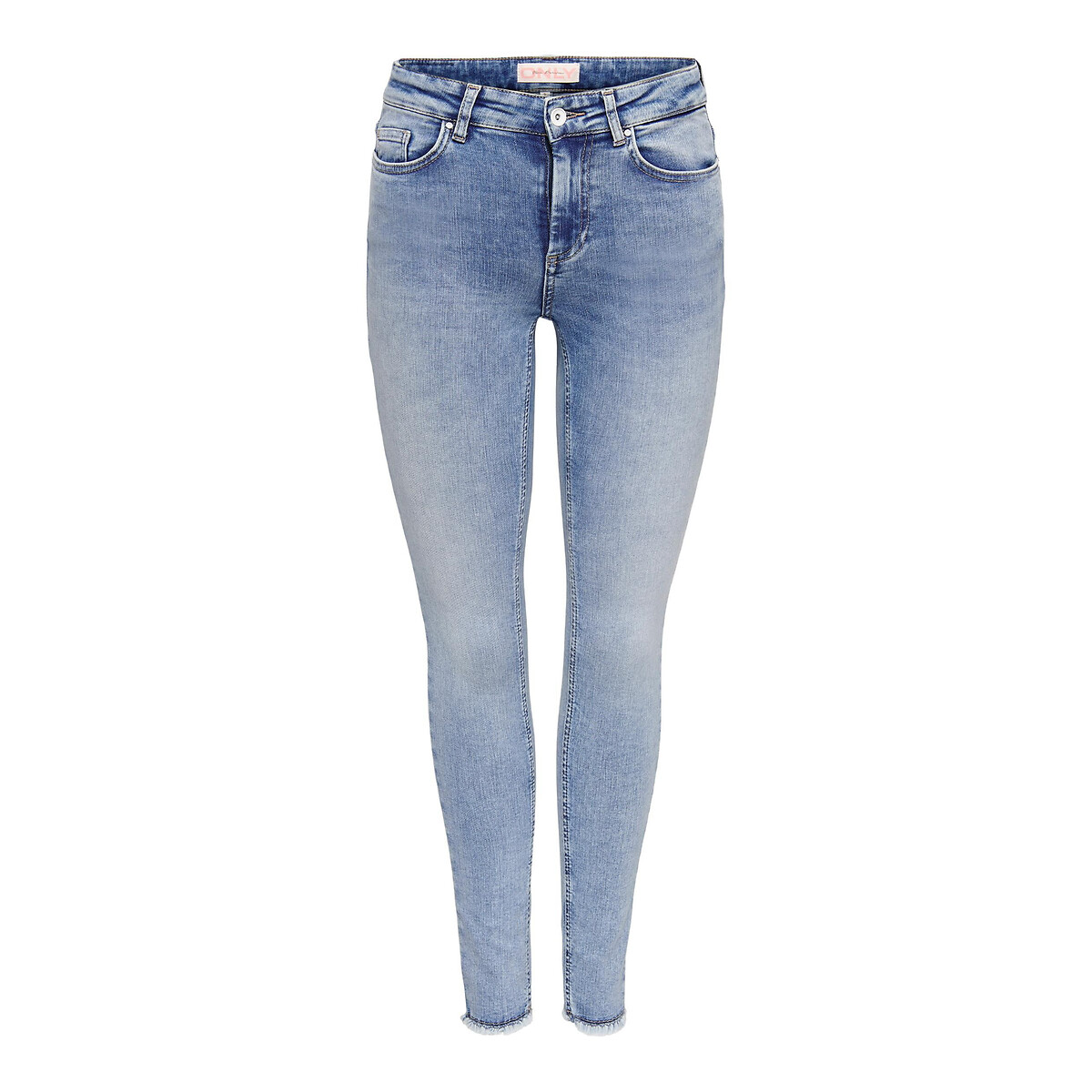 Skinny ankle grazer jeans medium blue Only La Redoute