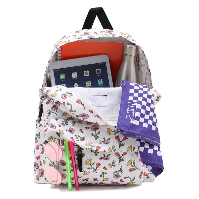 Old skool h20 backpack , white/multi-coloured, Vans | La Redoute Old skool h20 backpack , white/multi-coloured, Vans | La Redoute