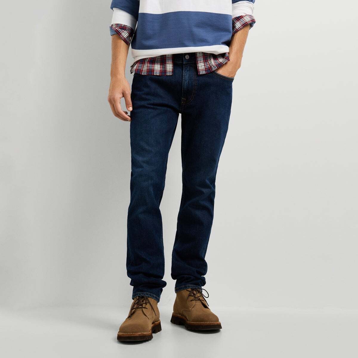 Stanley - Jean Coupe Tapered, Taille Normale, PEPE JEANS