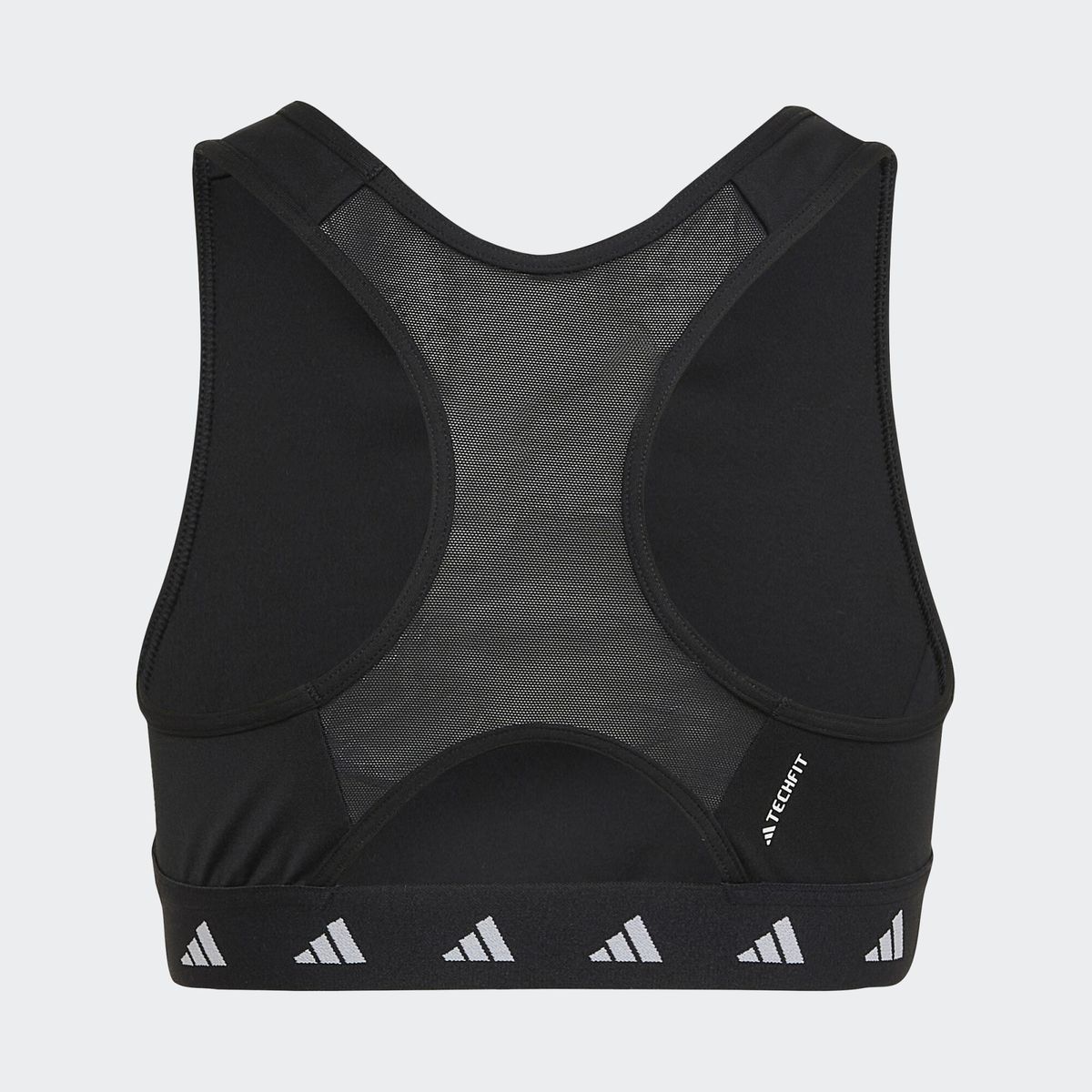 adidas Training - Train Icons - Brassière de sport à 3 bandes maintien  léger - Noir