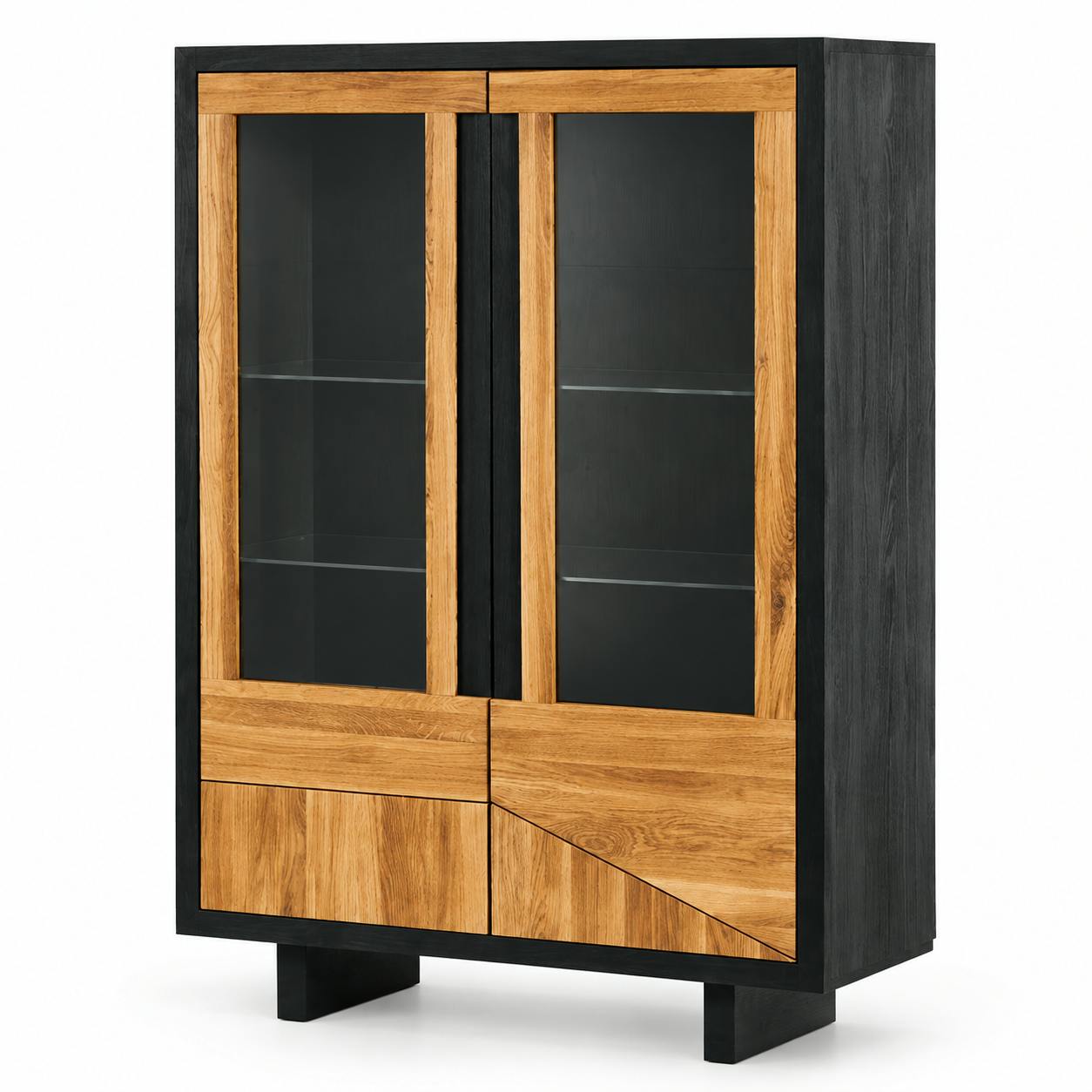 Buffet vitrine en bois FAIRLIE, PIER IMPORT