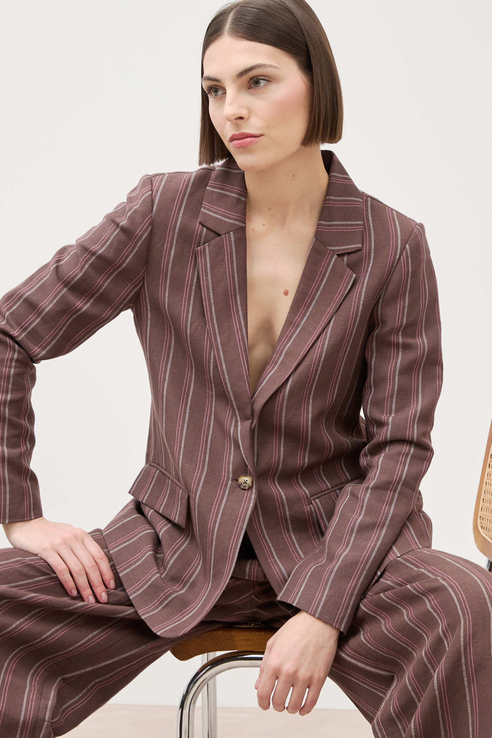 Veste blazer manches longues, BONOBO
