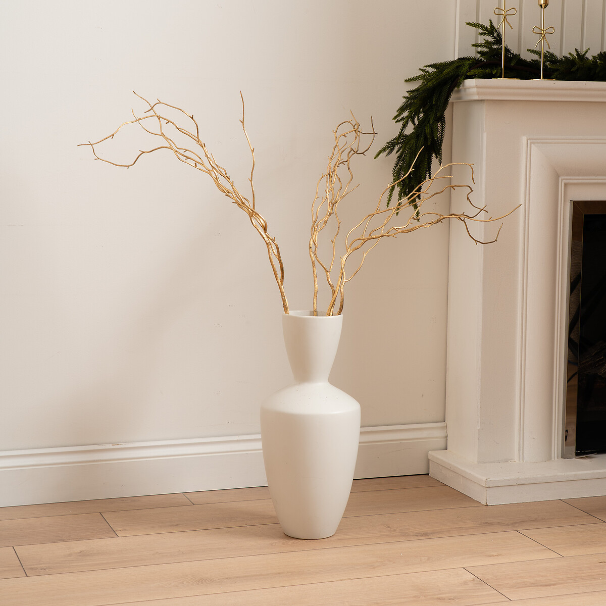 Set of 3 92cm Gold Faux Salix Branches, SO'HOME