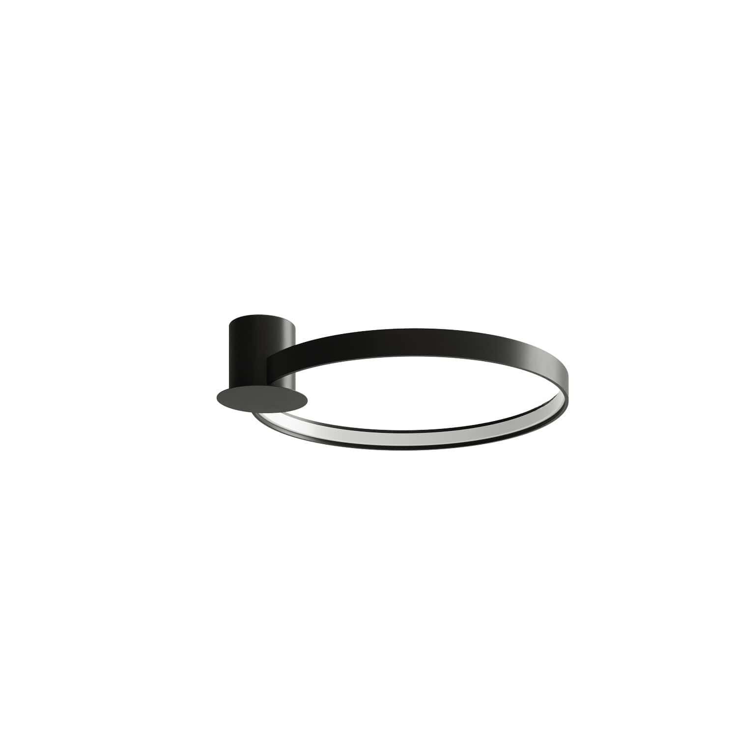 Plafonnier Aluminium Noir LED 1 Rio, EDEN