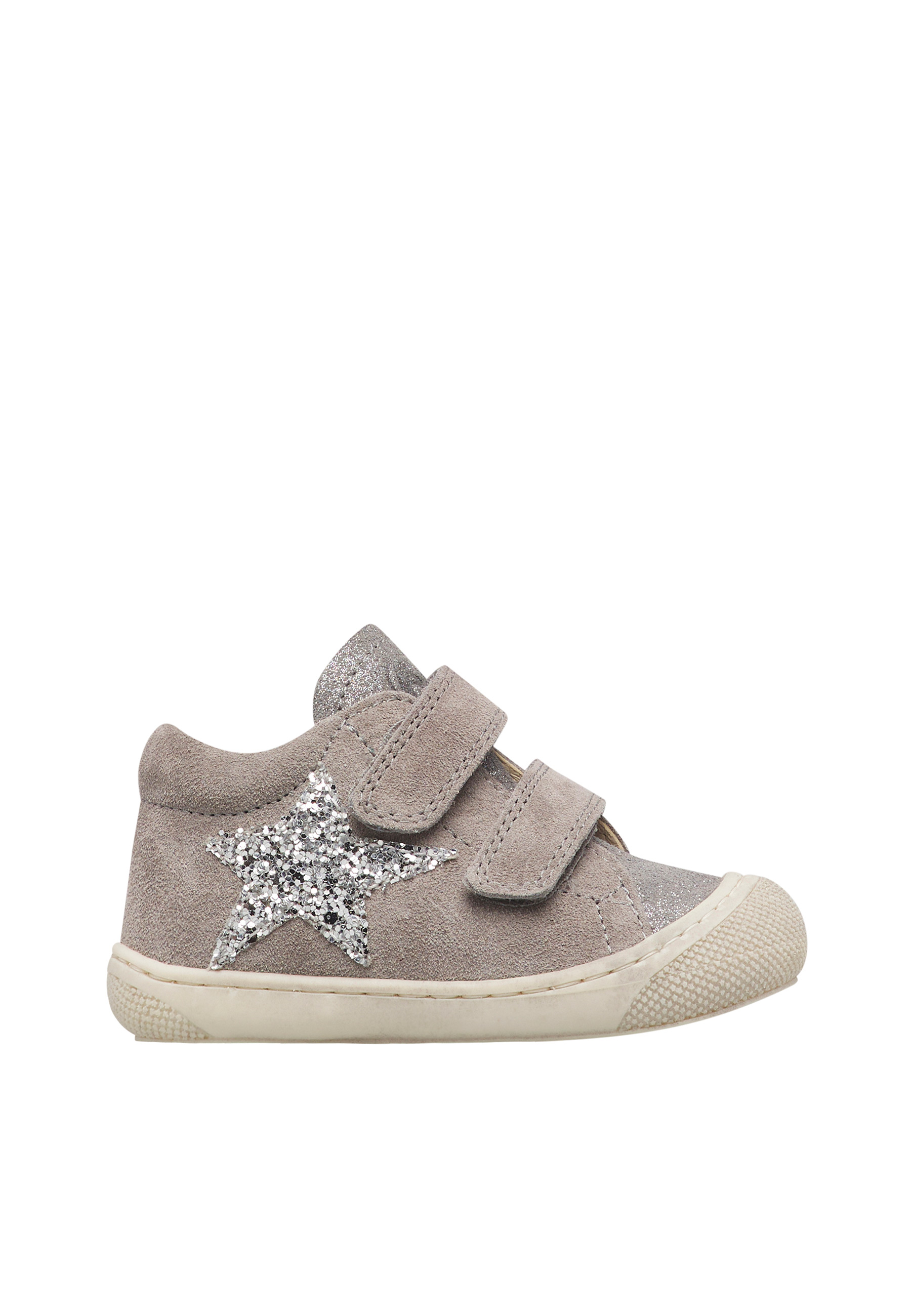 Chaussures premiers pas en cuir et suède KOLDE VL, NATURINO