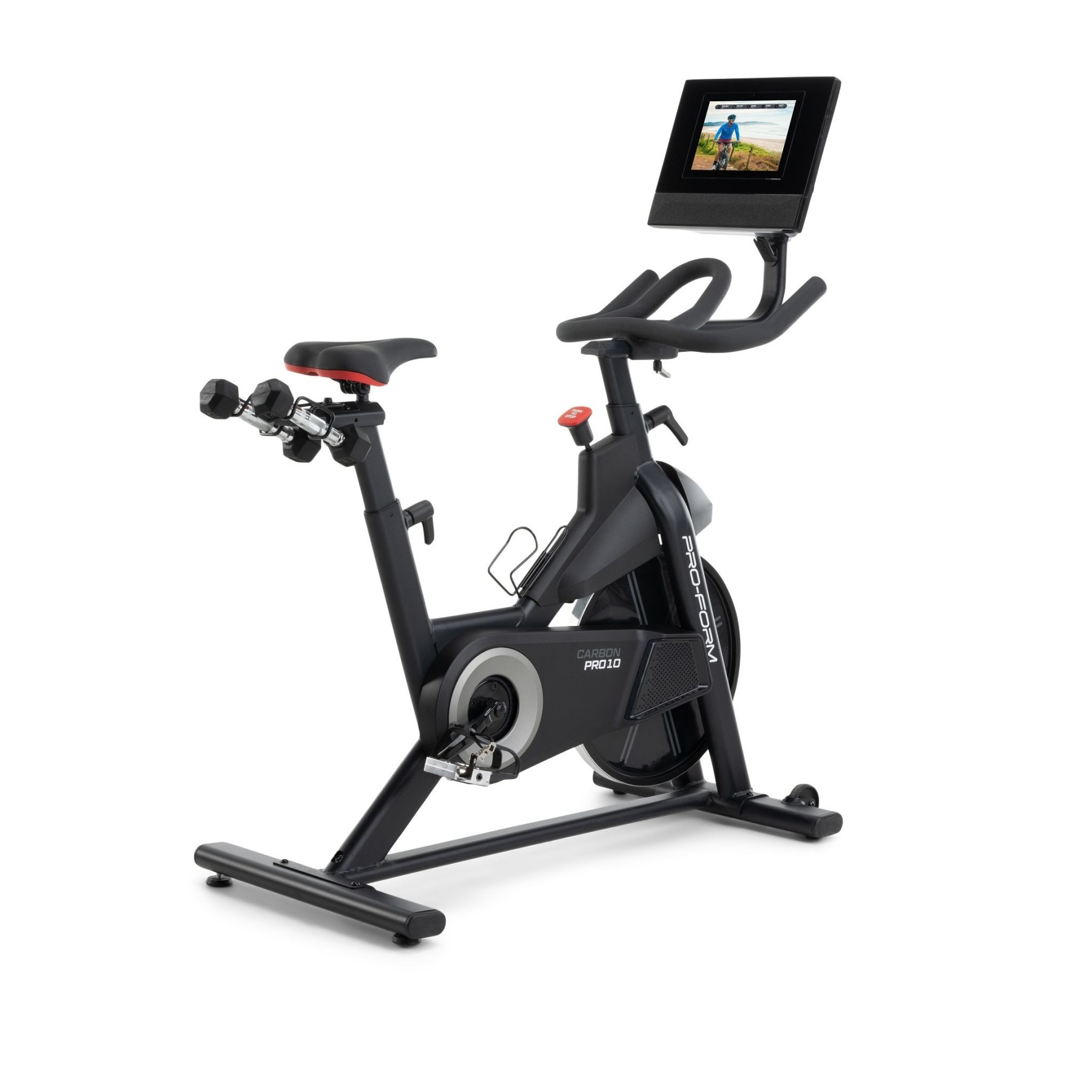 Vélo d'appartement Carbon Pro 10 / Écran HD / 22 niveaux de résistance, PROFORM FITNESS