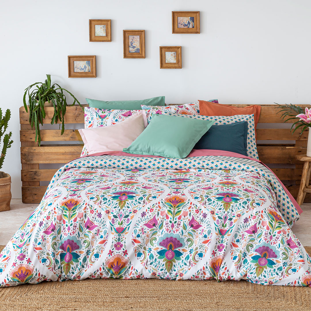 Housse de couette 100% coton SHIRE, NAF NAF HOME