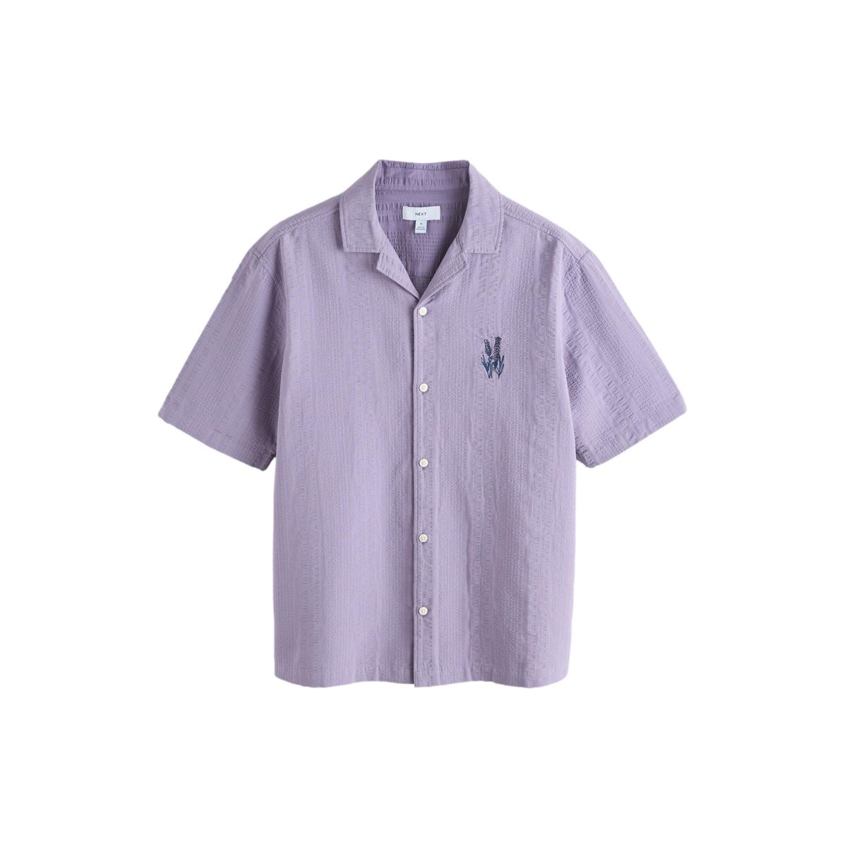 Chemise texturée à manches courtes, NEXT