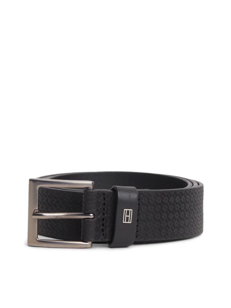 Ceinture en cuir, largeur 3,5 cm, Soho Flag, TOMMY HILFIGER