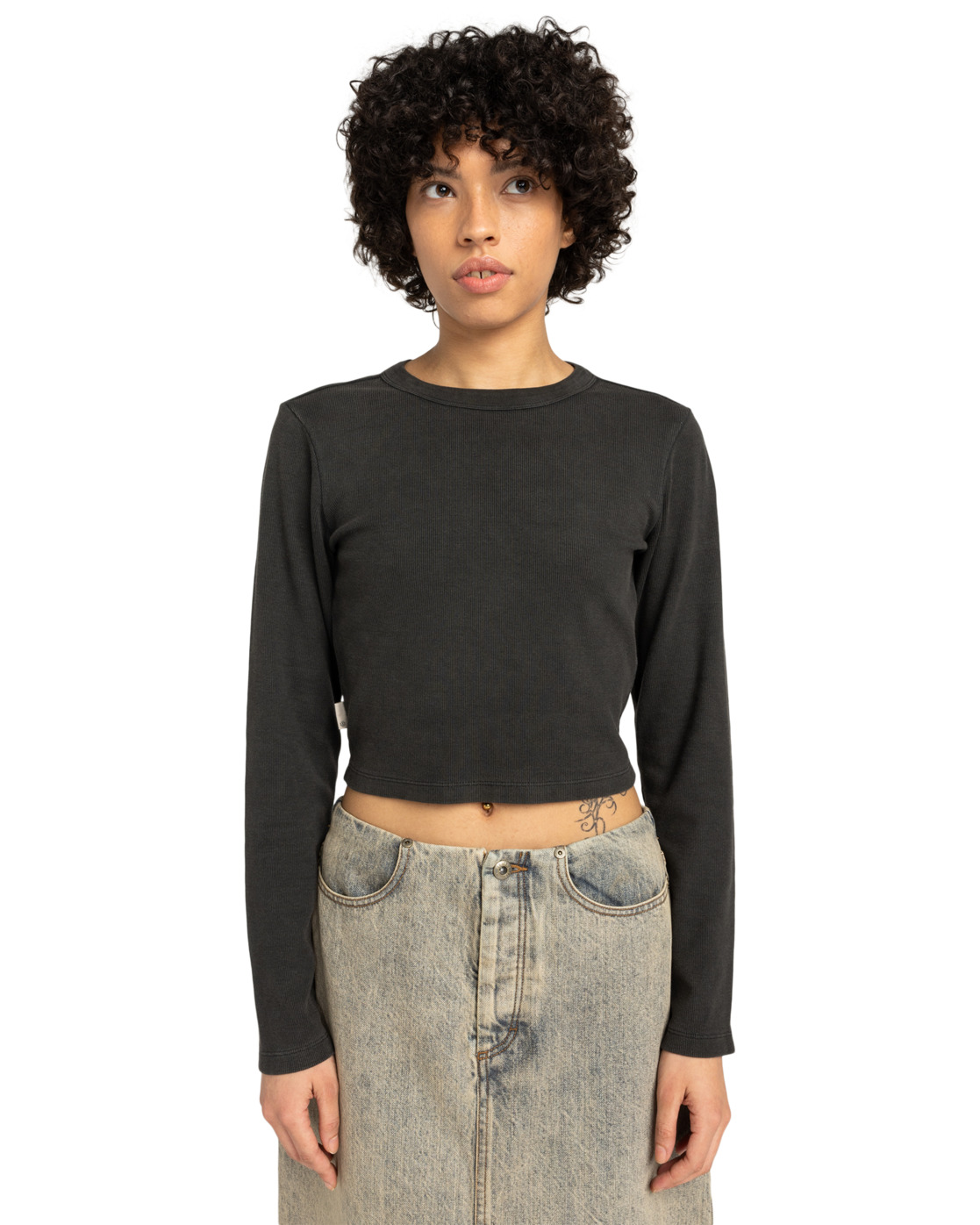 T-shirt manches longues ICON CROP W, ELEMENT