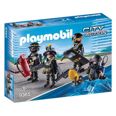 Playmobil 9365 policiers d'élite PLAYMOBIL