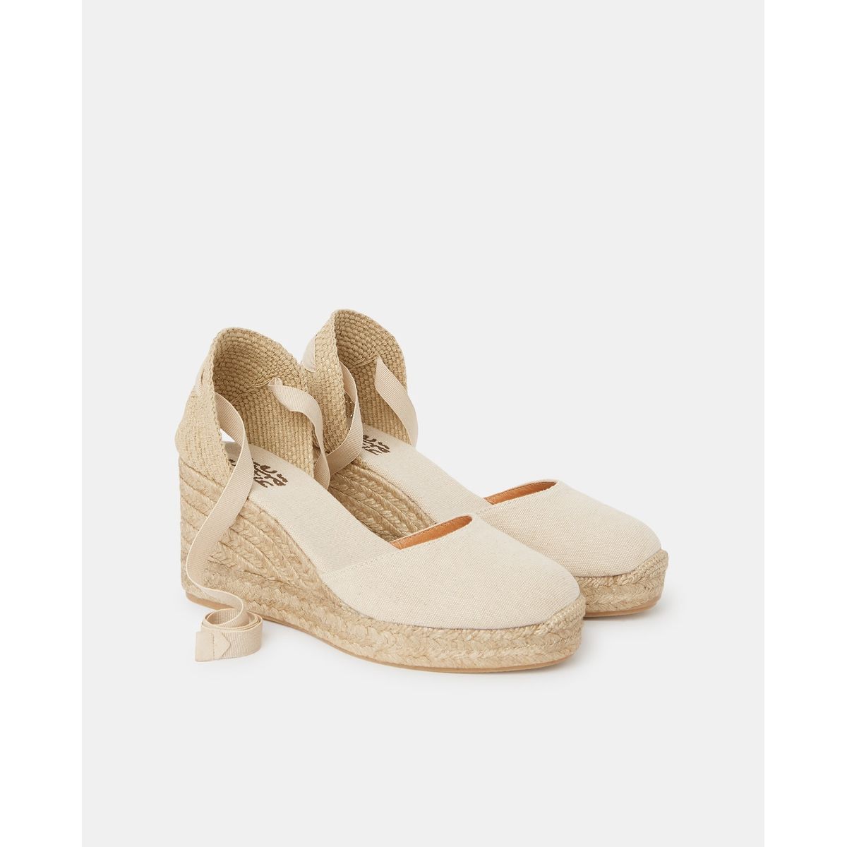 Espadrille ruban outlet cheville