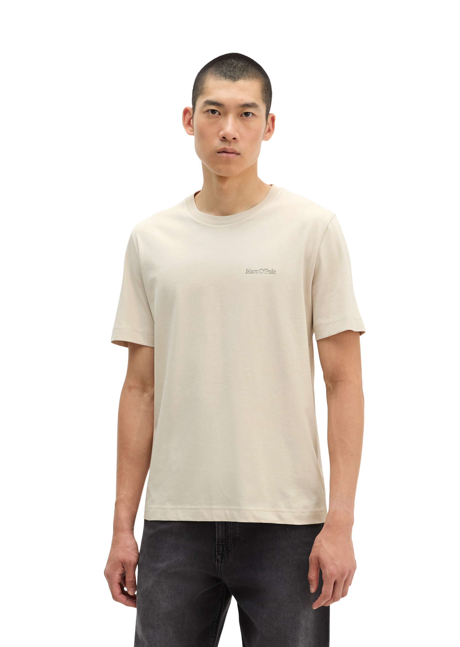 T-shirt regular en coton bio régénéré, MARC O'POLO