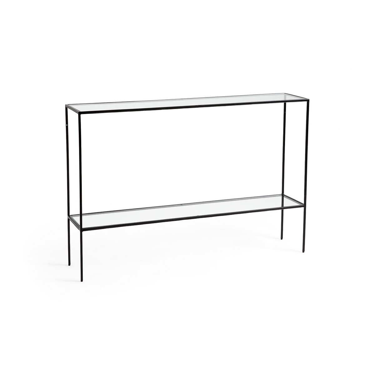 Sybil Tempered Glass Console Table