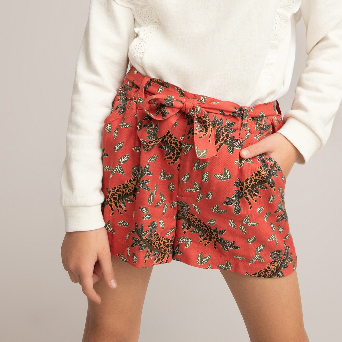 Pantalón corto fluido, verde, Rec | Tiffosi
