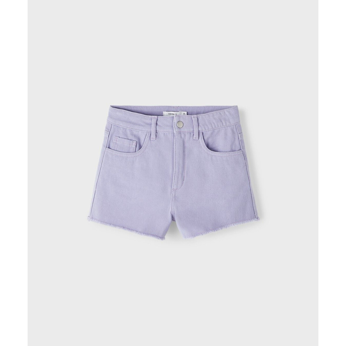 Image of Organic Cotton Denim Shorts