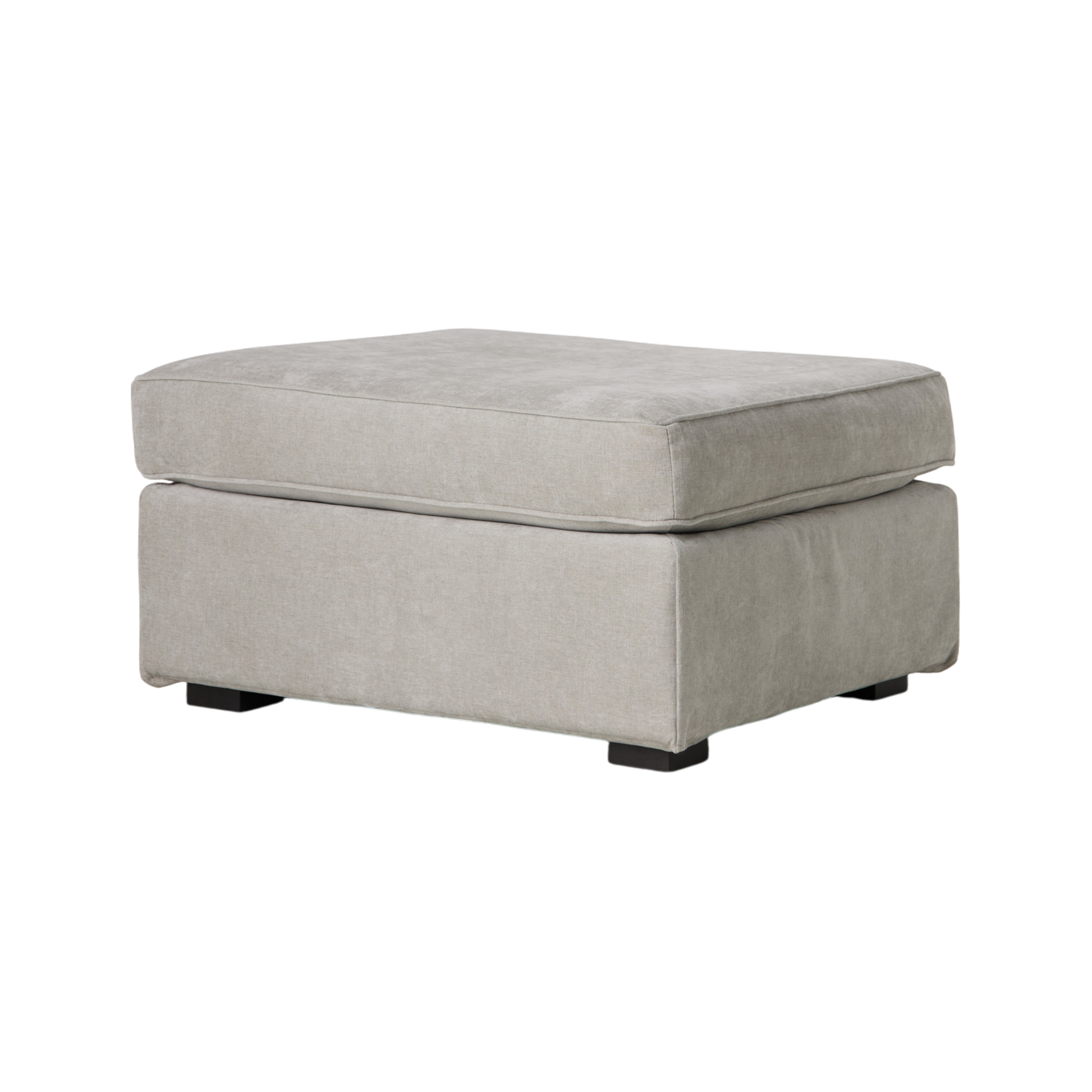 Pouf tissu déhoussable - MARBELLA, CAMIF