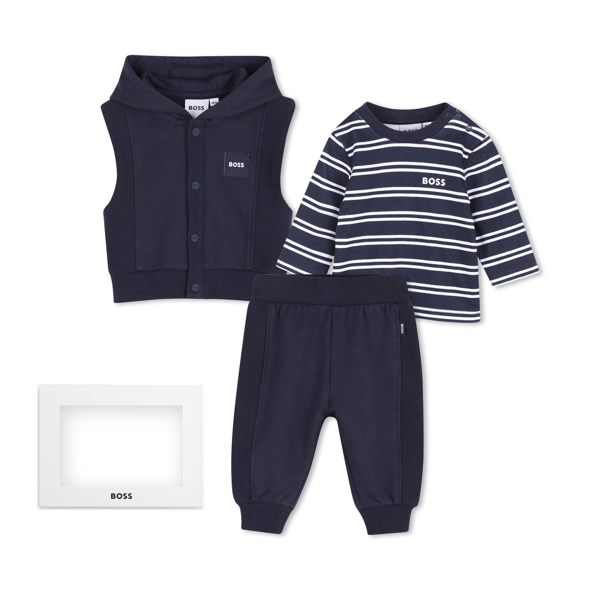 Ensemble pantalon, cardigan et tee-shirt, BOSS KIDSWEAR