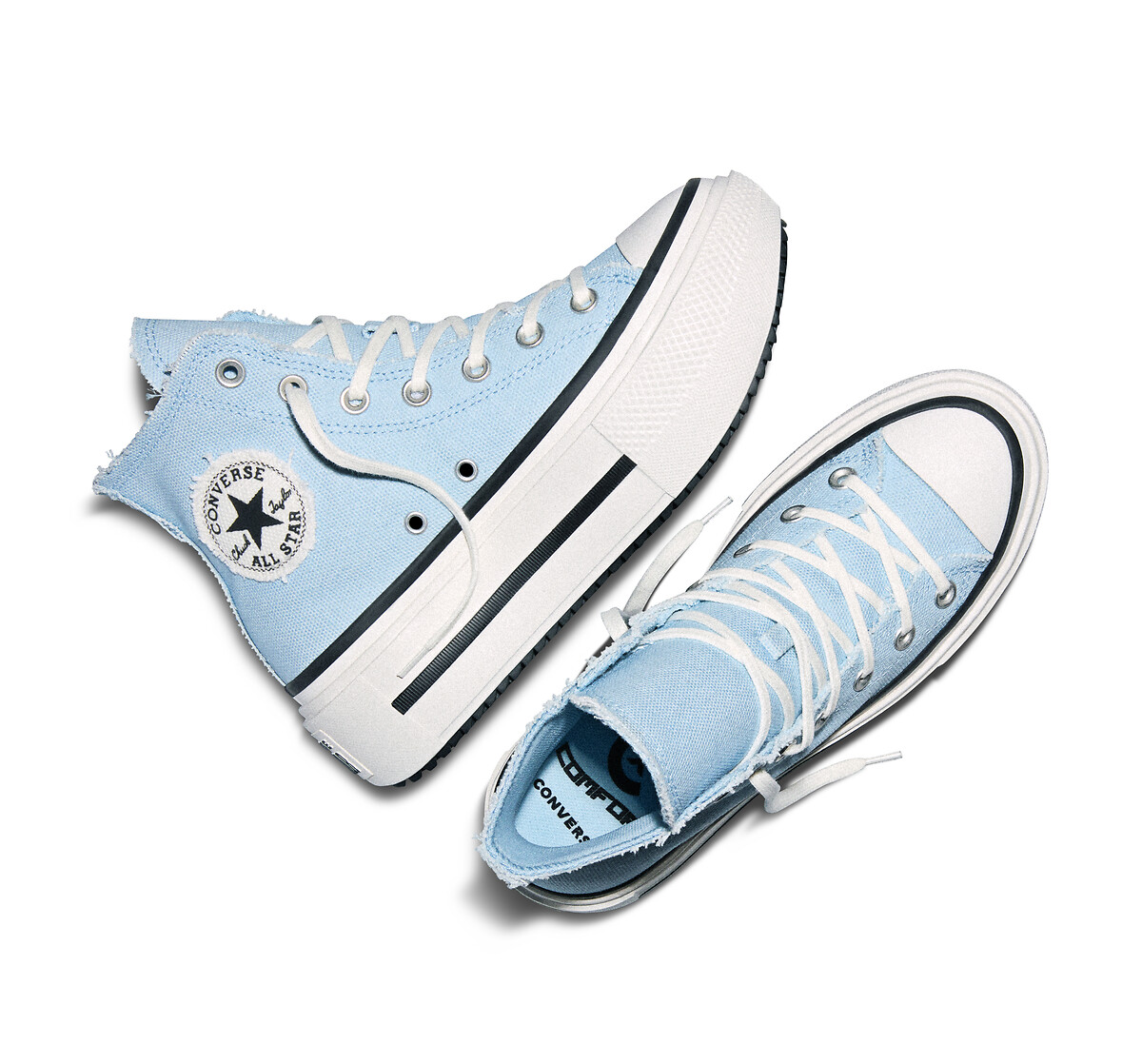 Converse Zapatillas CHUCK TAYLOR ALL STAR LIFT DOUBLE STACK HI DISTRESSED CANVAS — photo 6