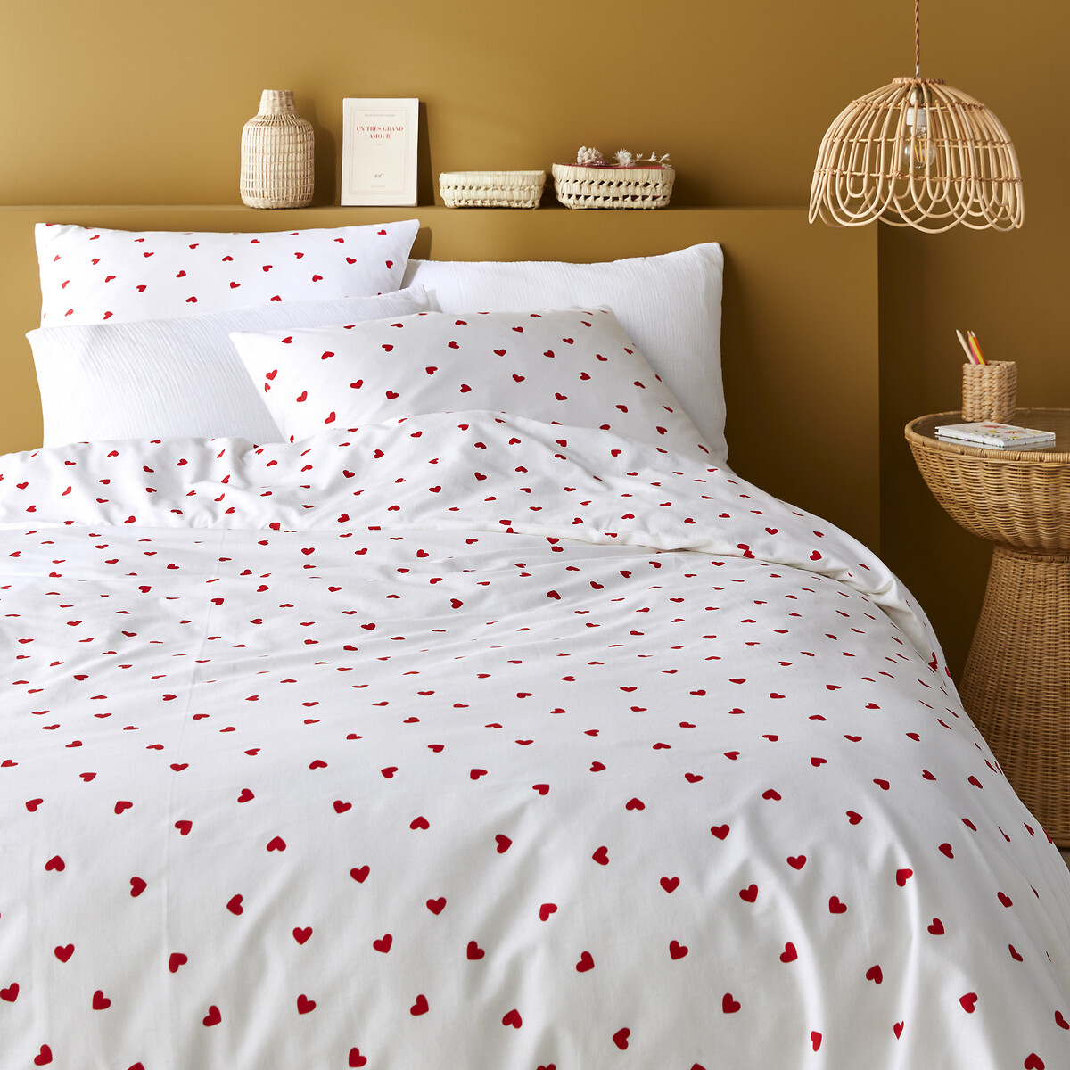 Parure de lit enfant 50% coton recyclé, Scacco