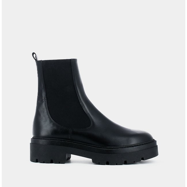 Picus leather chelsea ankle boots, black, Jonak | La Redoute