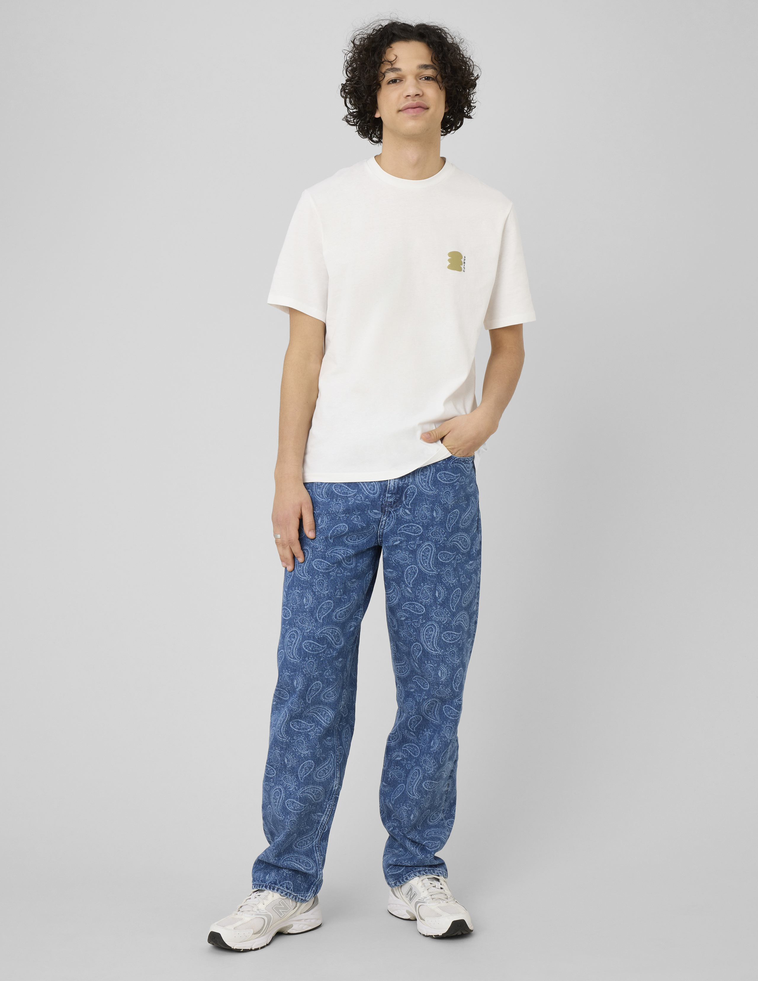 Jean loose paisley, BZB