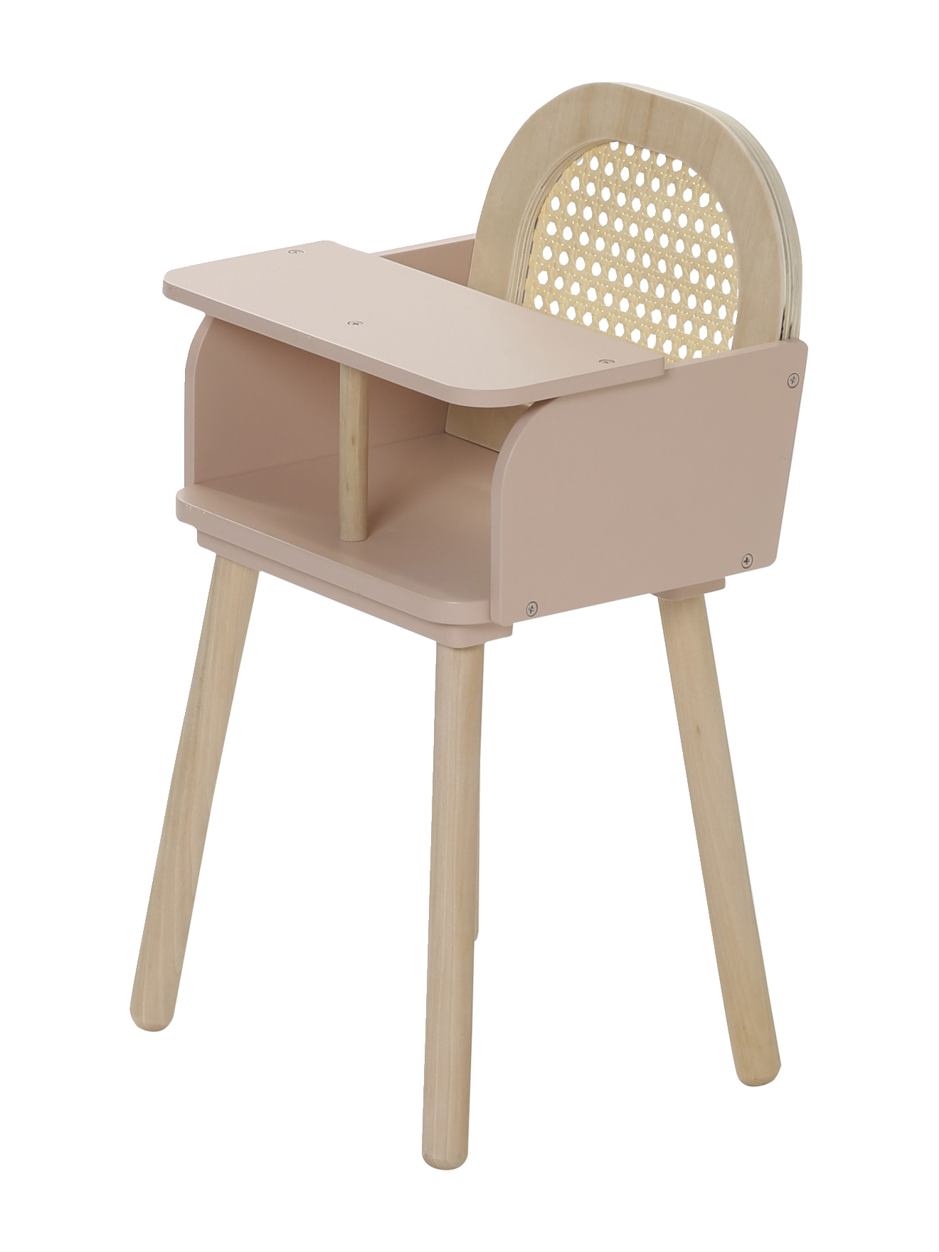 Vertbaudet Chaise haute à bascule pour poupon en bois FSC® au meilleur prix sur