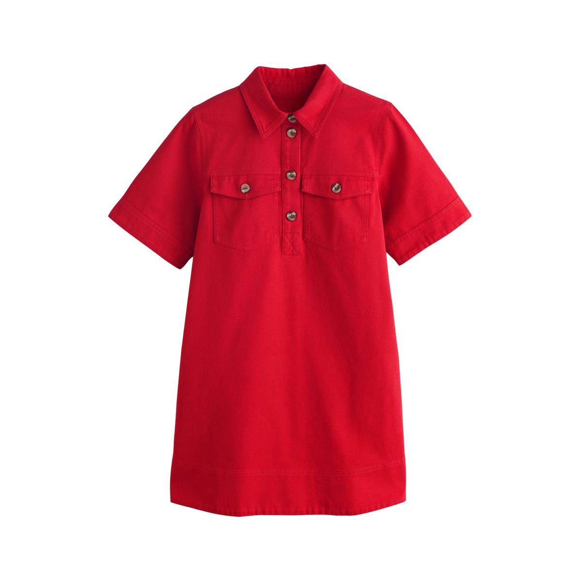 Robe chemise courte utilitaire, NEXT