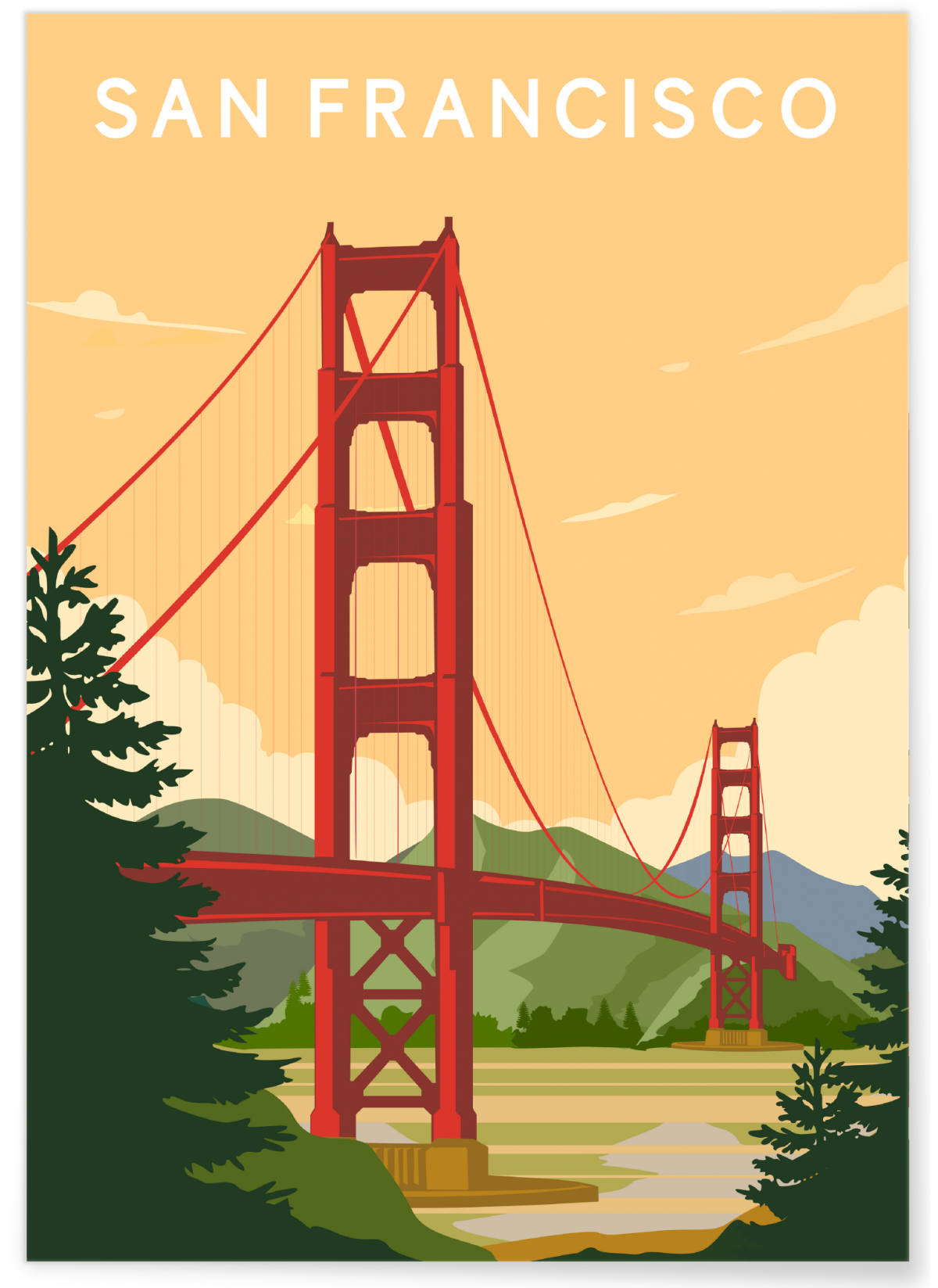 Affiche San Francisco 2, L'AFFICHERIE