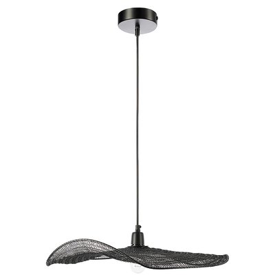 Светильник подвесной Vinger, 53х11 см, черный BERGENSON BJORN