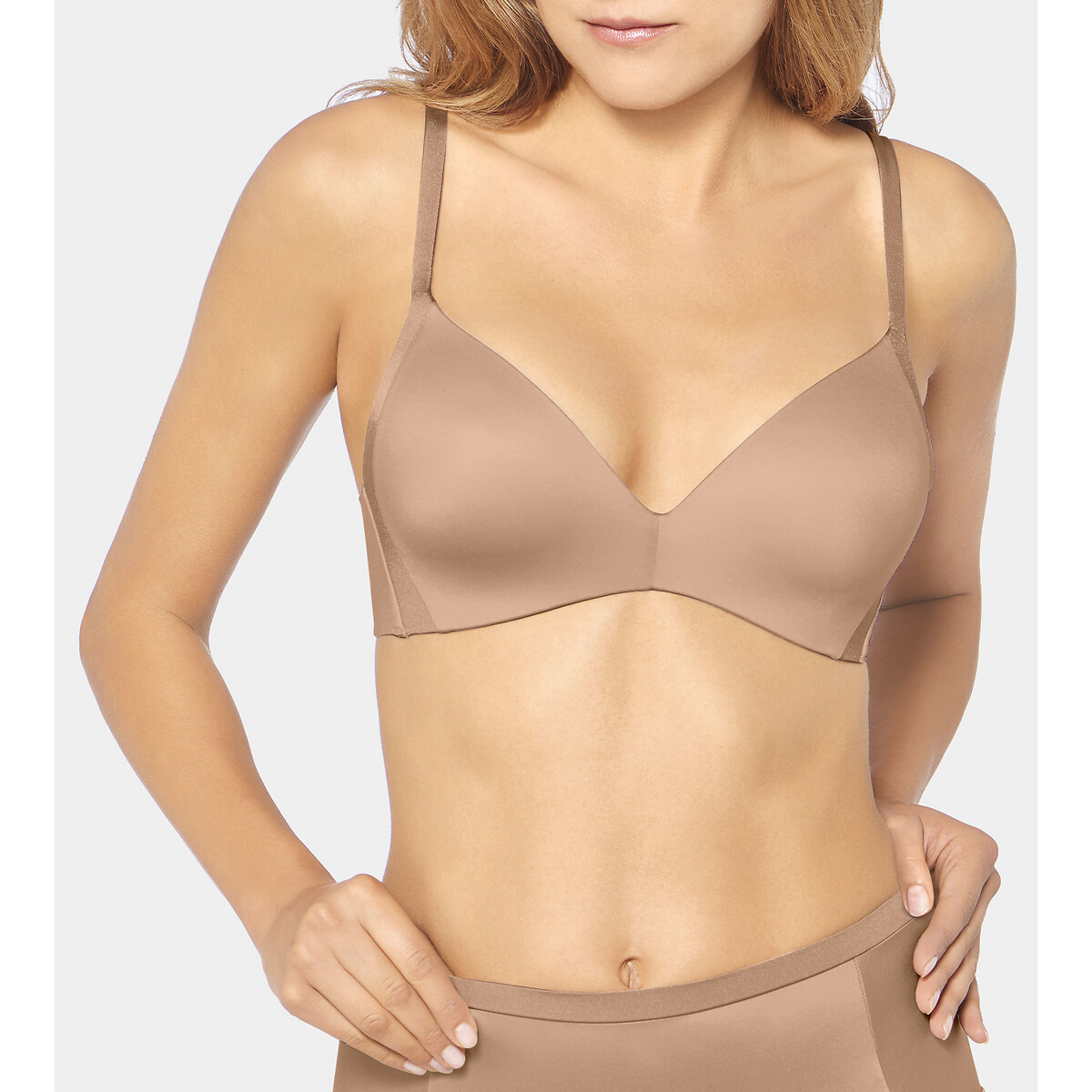 Details about   Triumph Body Make-Up Soft Touch WP EX Underwired Padded Bra Vanille CS