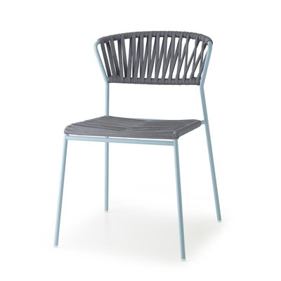 Lot de deux chaises indoor outdoor Filo cadre bleu SCAB DESIGN