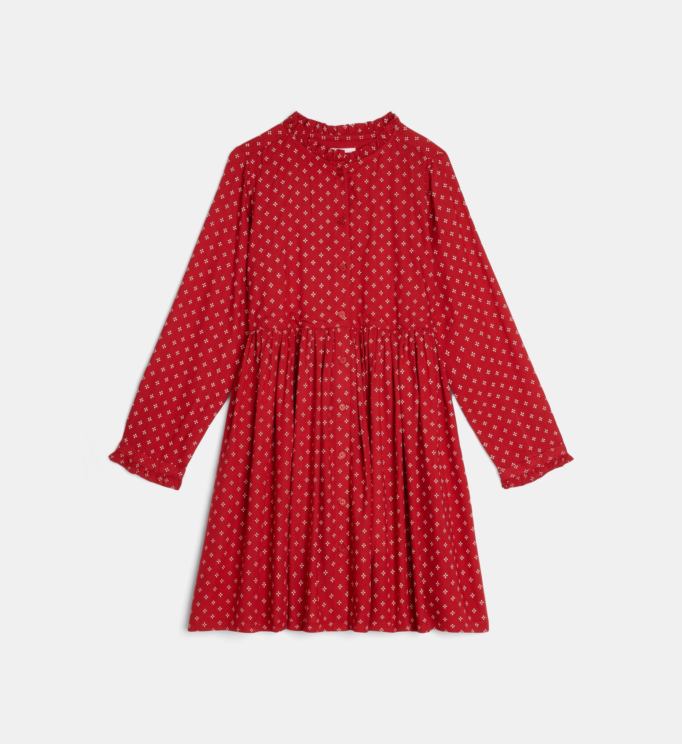 Robe trapèze tamalte à motif floral, CADET ROUSSELLE