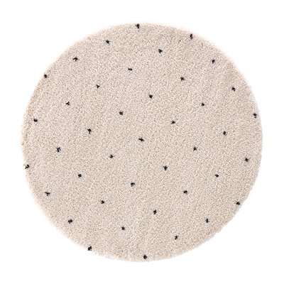 Ava Berber-Style Round Rug in Polka Dot LA REDOUTE INTERIEURS