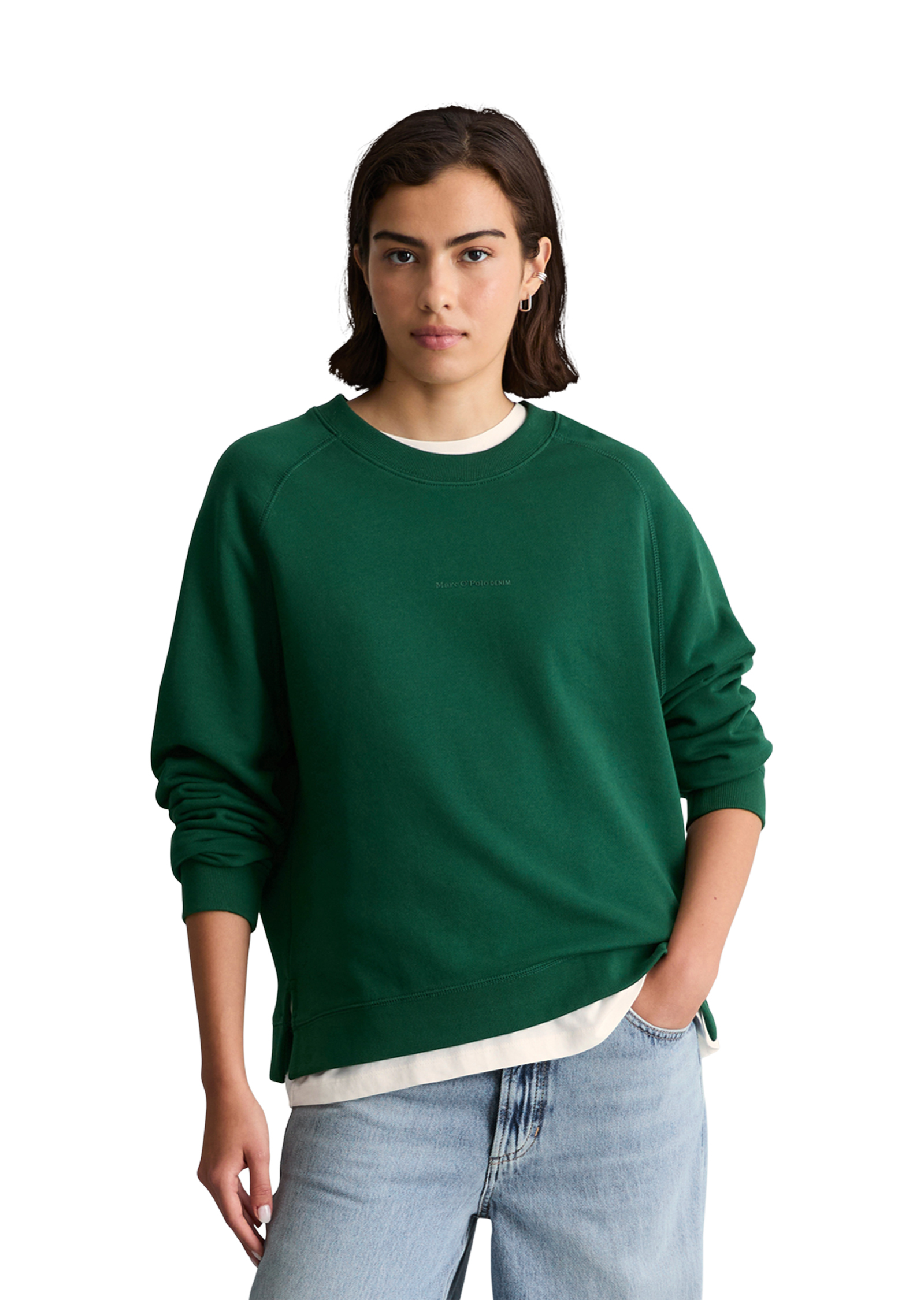 Sweat-shirt ample en coton organique, MARC O’POLO DENIM