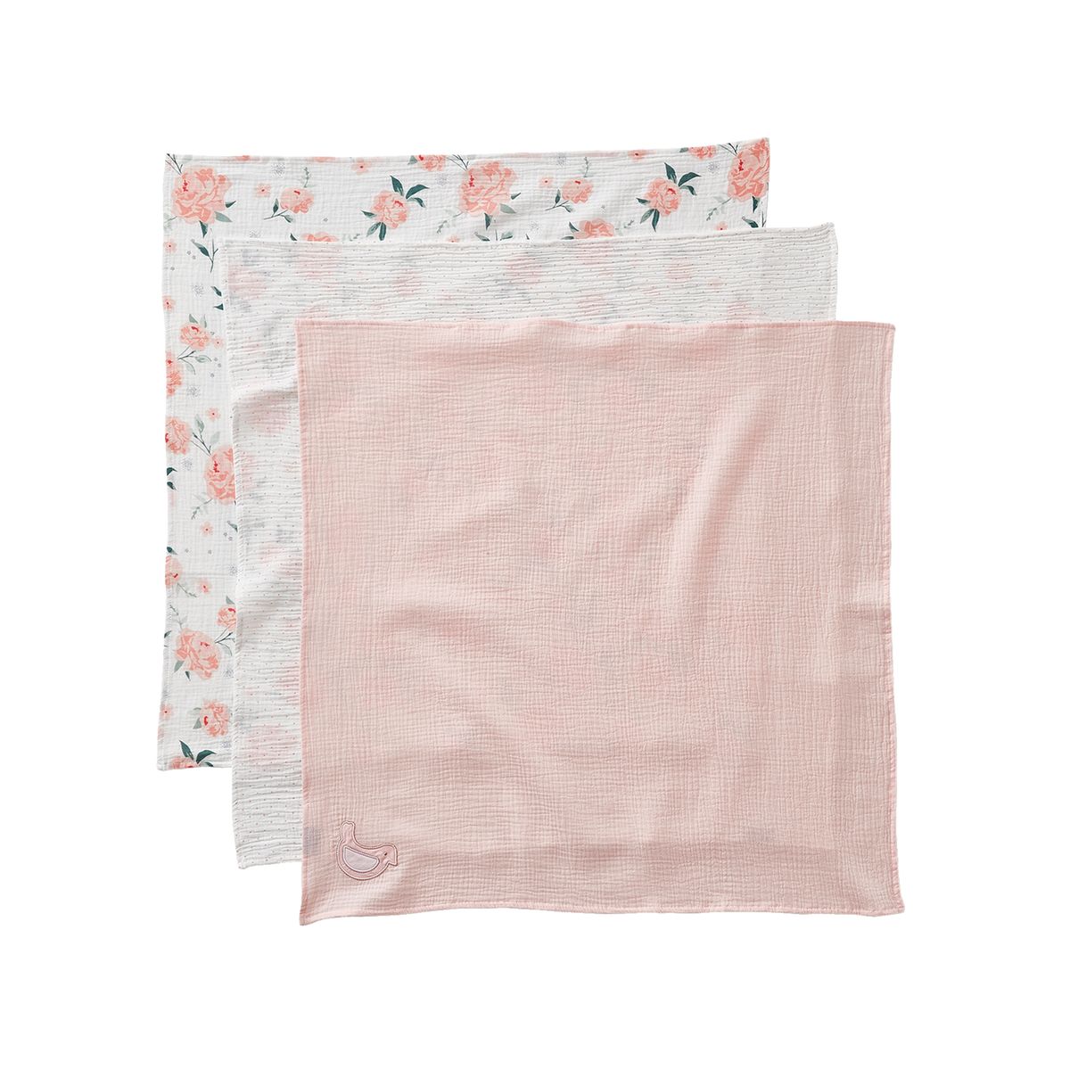 Lot De 3 Langes Eau De Rose Rose Vertbaudet La Redoute