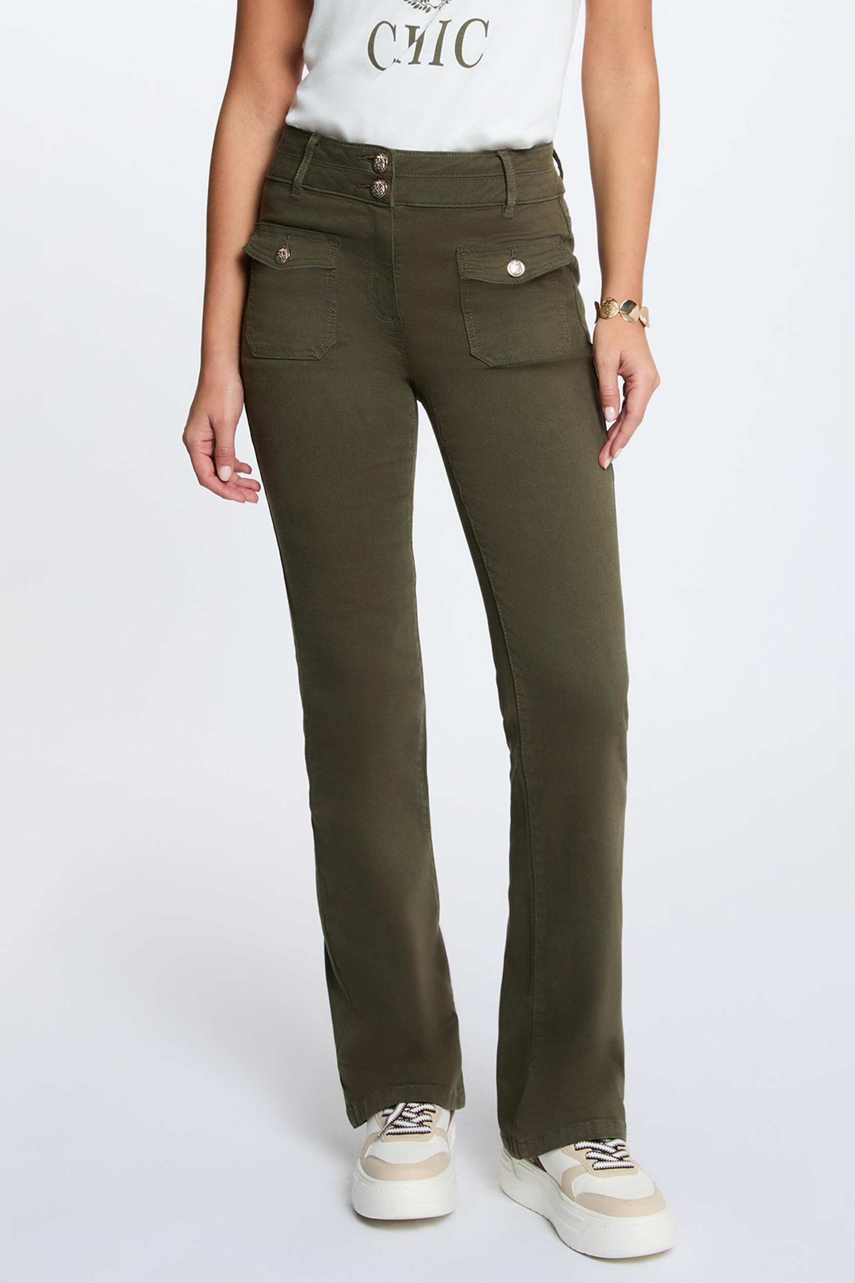 Pantalon bootcut, MORGAN