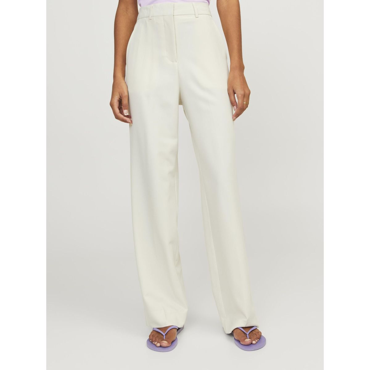 Pantalon taille haute moutarde hot sale