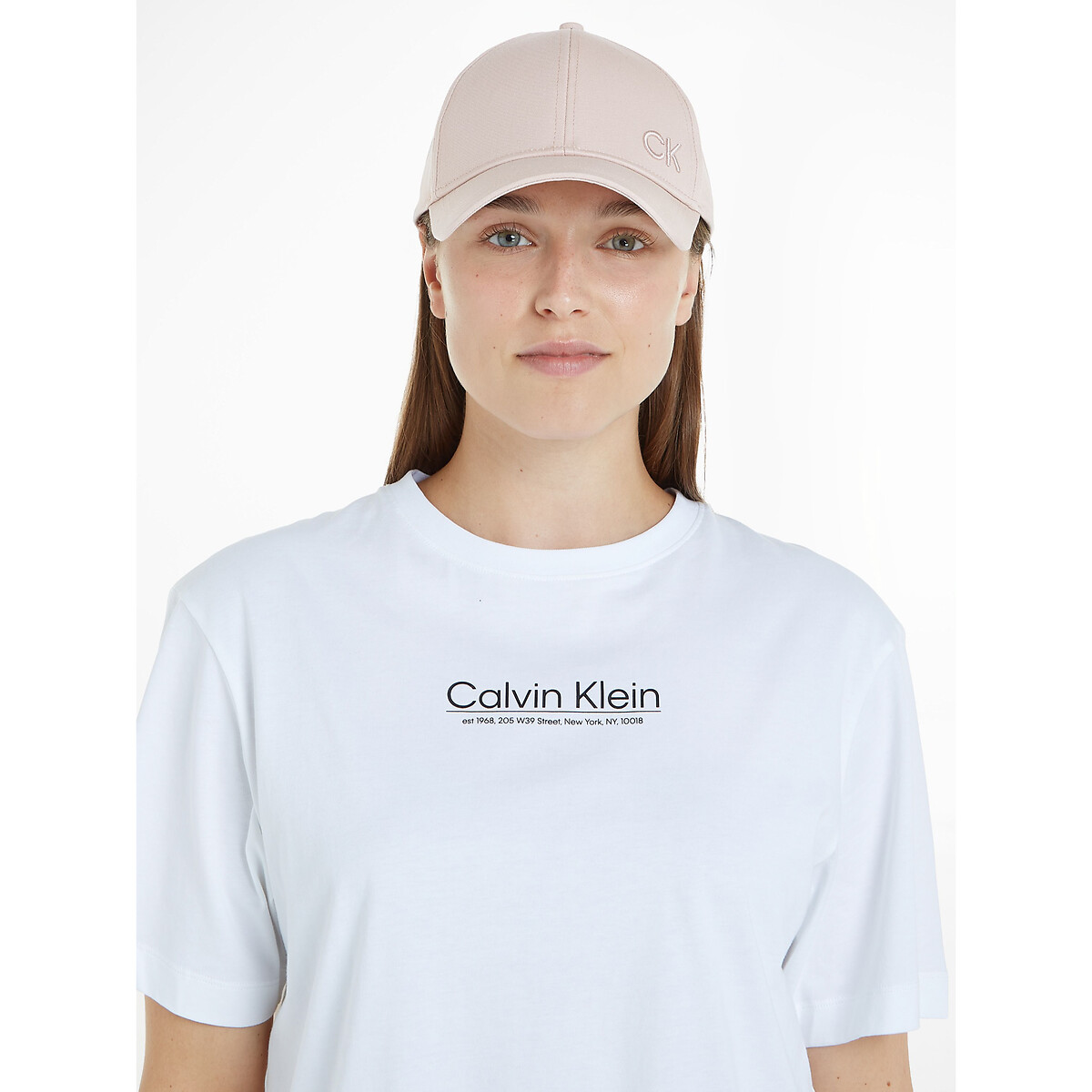 Ck logo cap in cotton canvas Calvin Klein La Redoute