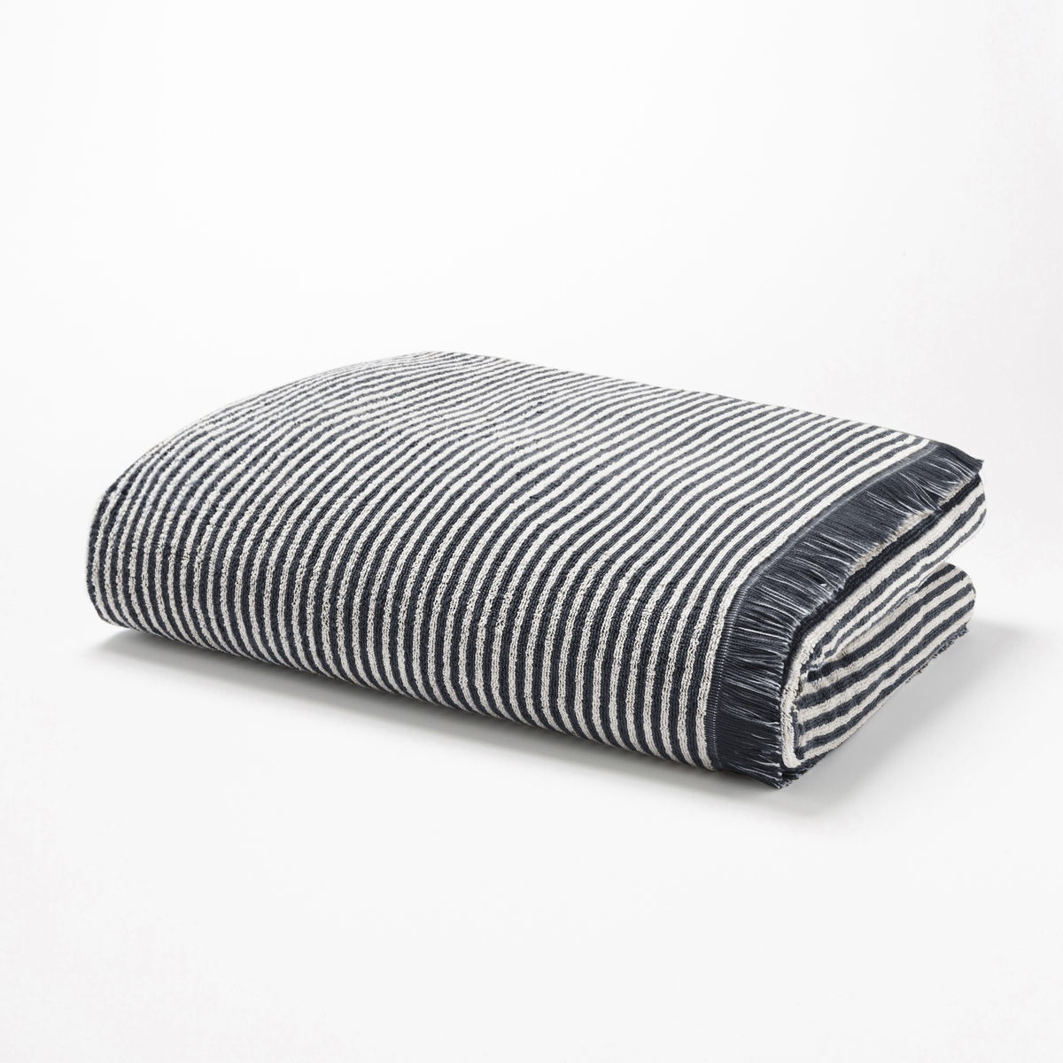 Product photograph of Malo Striped Bath Towel from La Redoute UK