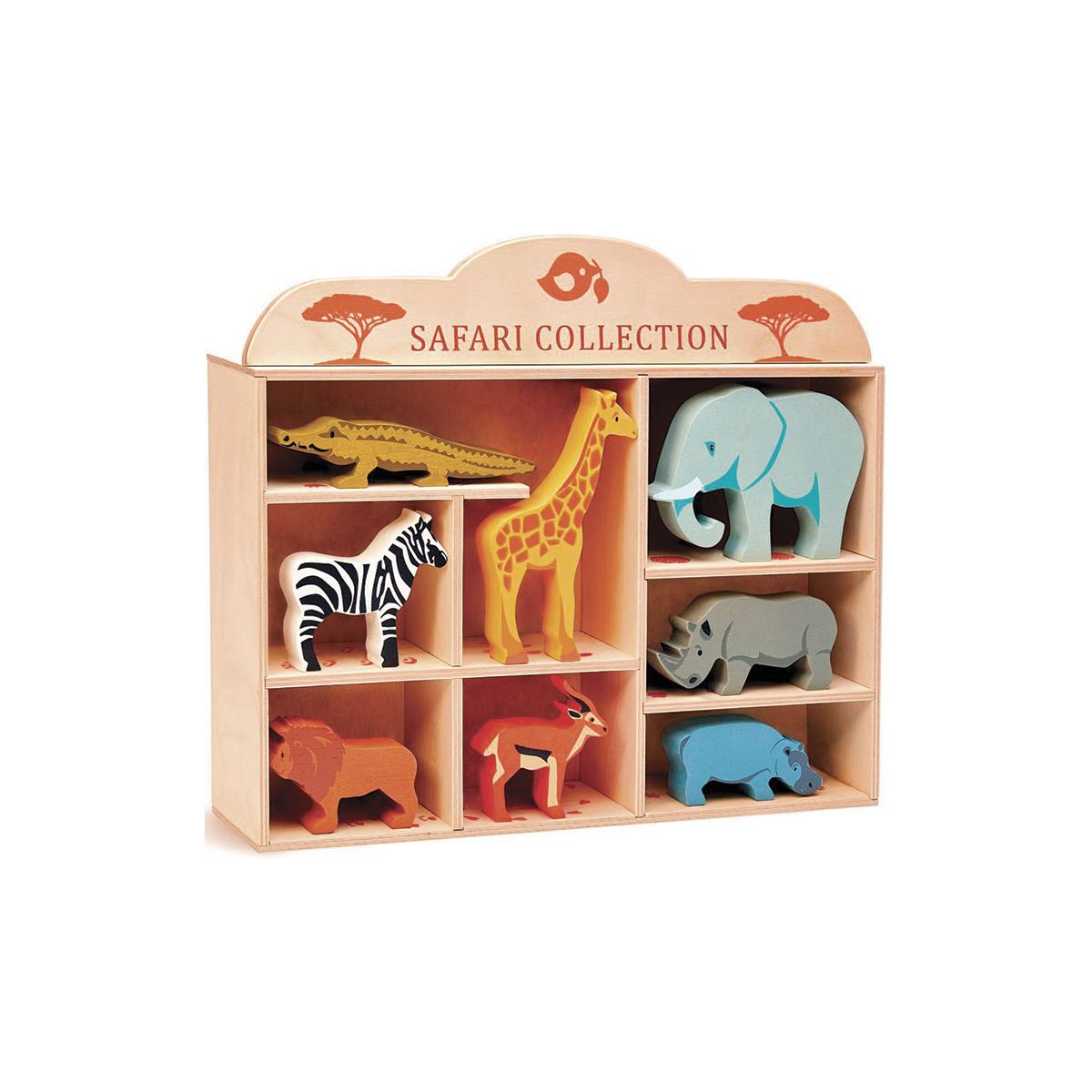 Set animaux Safari, TENDER LEAF TOYS