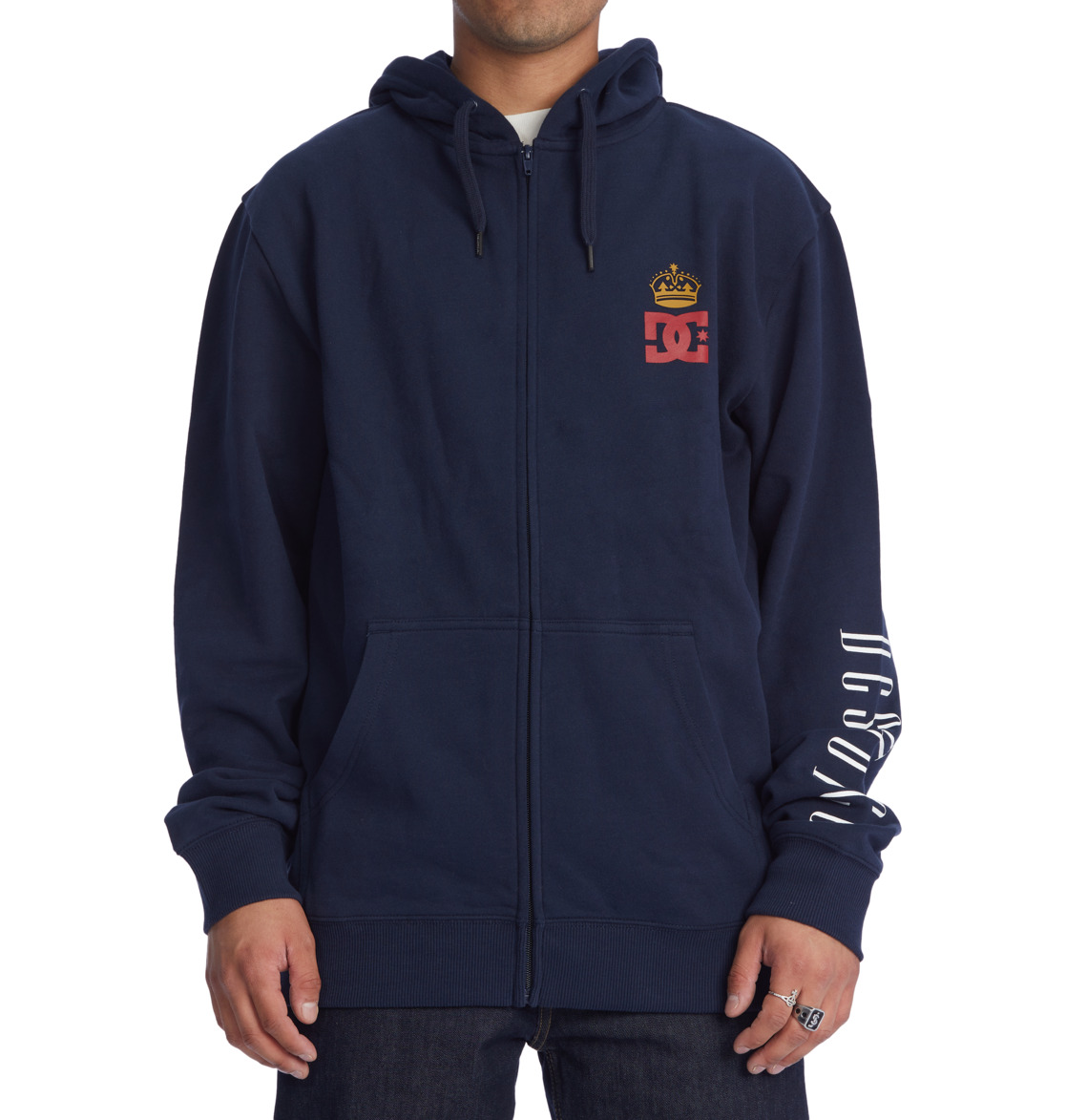 Sweat à capuche zippé THE HILLS., DC SHOES